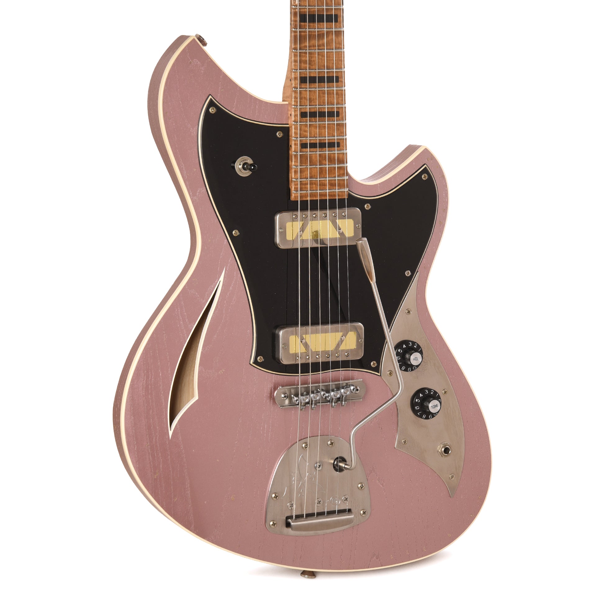 Novo Miris J Heather Mist Light Distress w/Novo Gold Foils by Lollar Electric Guitars / Solid Body