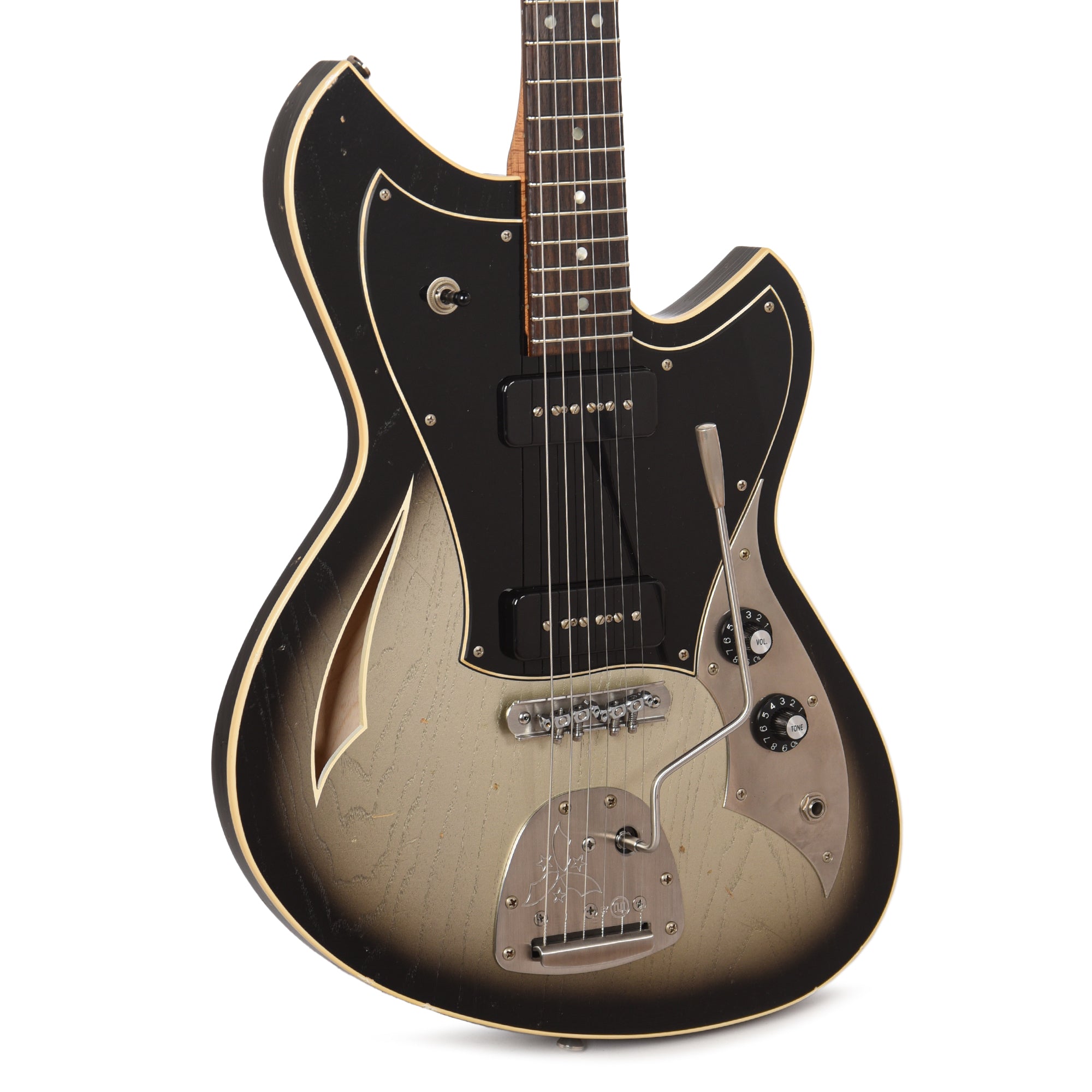 Novo Miris J Inca Burst Light Distress w/Fralin P-90 Pickups Electric Guitars / Solid Body