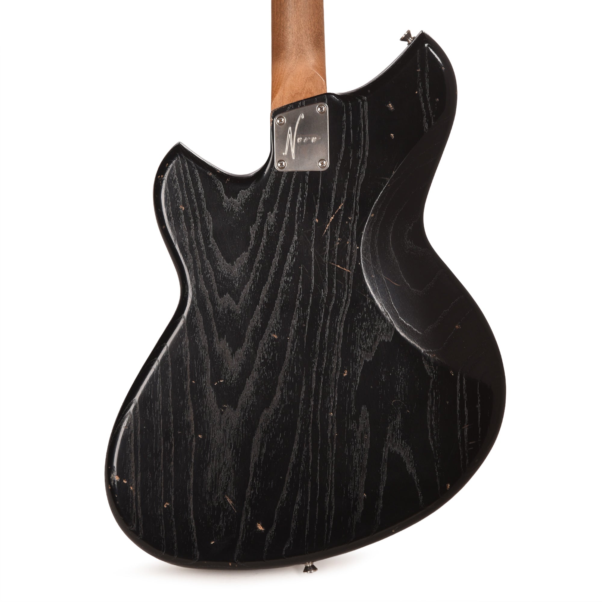 Novo Miris J Light Distress Bull Black w/Fralin P-90s Electric Guitars / Solid Body