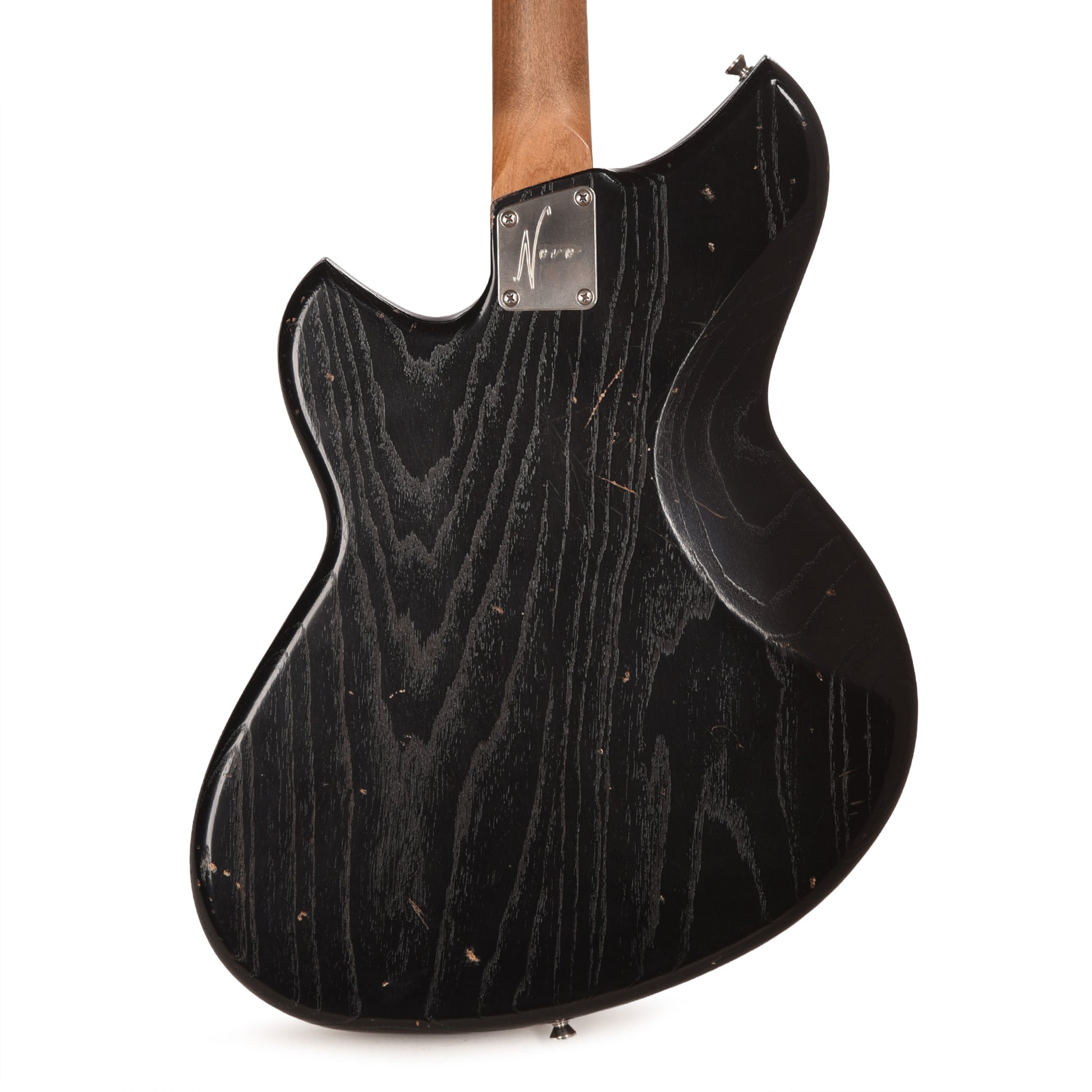 Novo Miris J Light Distress Bull Black w/Fralin P-90s Electric Guitars / Solid Body