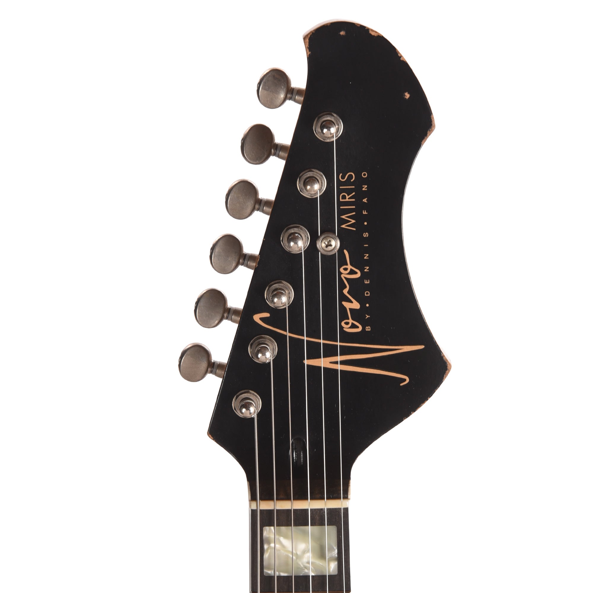 Novo Miris J Light Distress Bull Black w/Fralin P-90s Electric Guitars / Solid Body