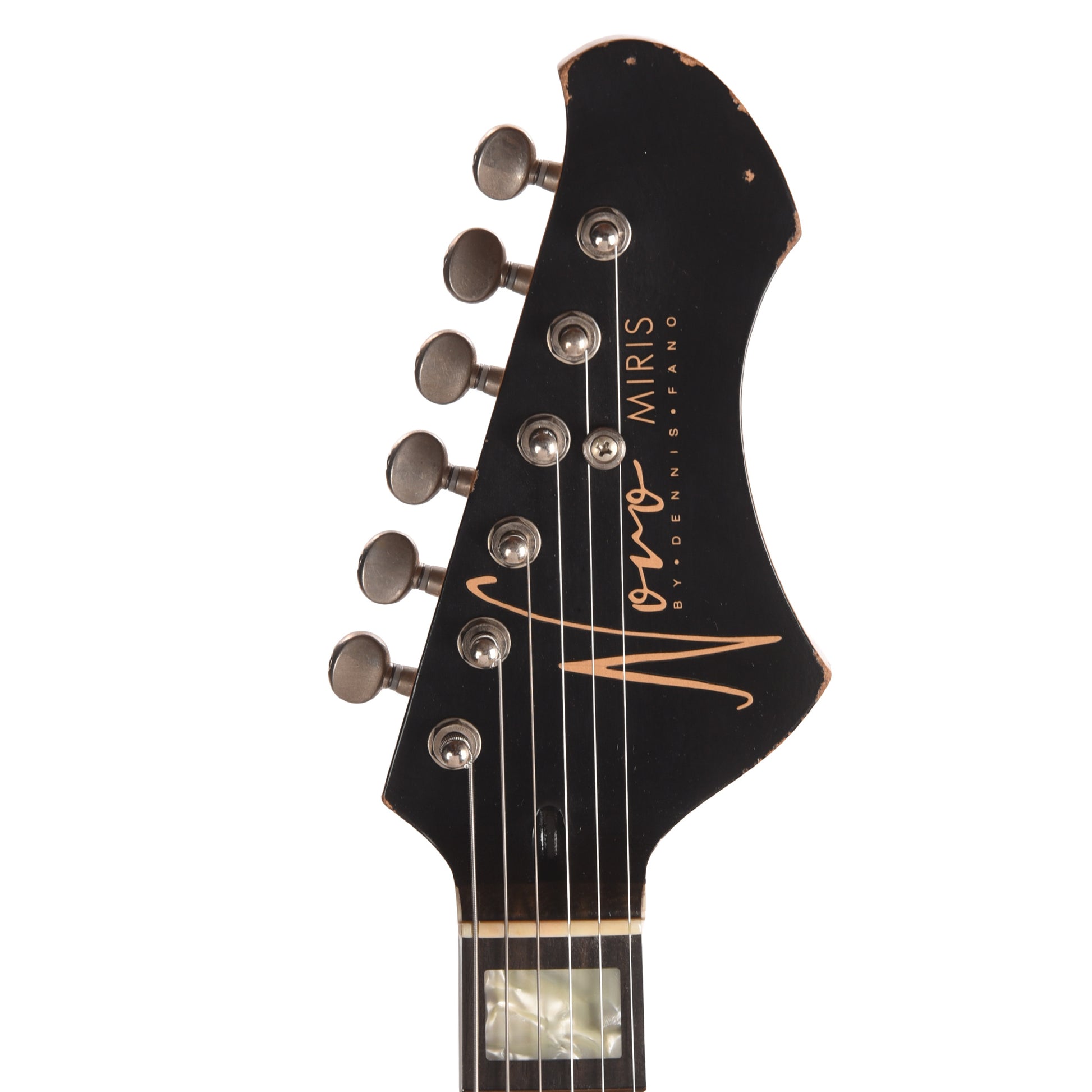 Novo Miris J Light Distress Bull Black w/Fralin P-90s Electric Guitars / Solid Body