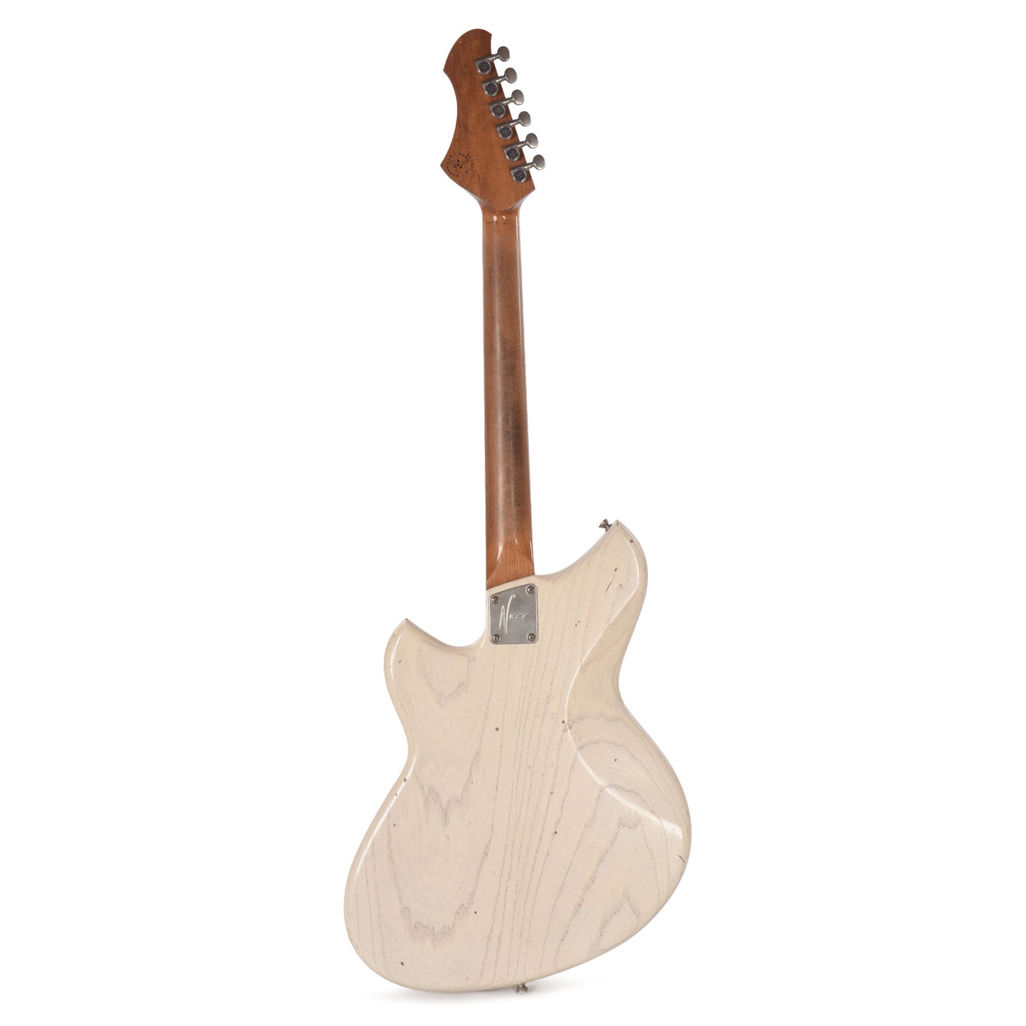 Novo Miris J Mary Kaye White Light Distress w/Fralin P-90 Pickups Electric Guitars / Solid Body