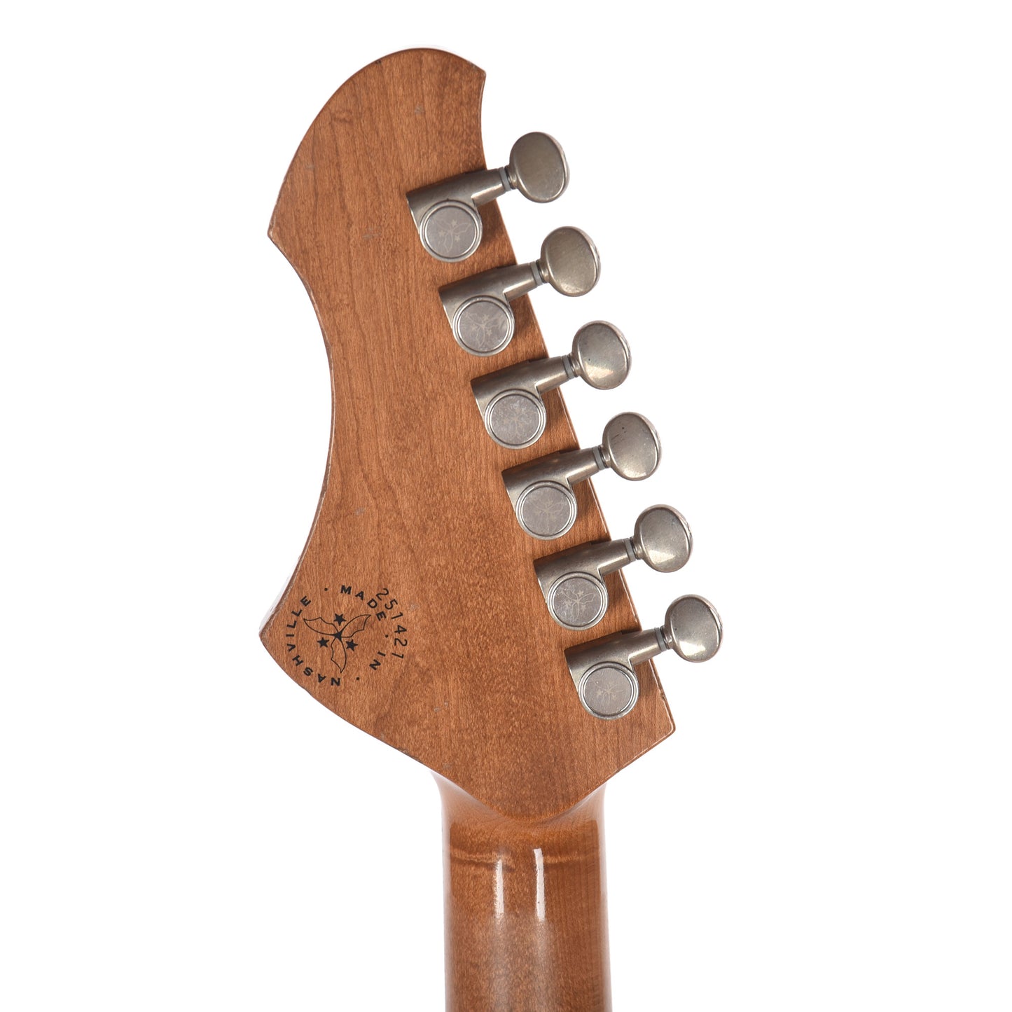 Novo Miris J Mary Kaye White Light Distress w/Fralin P-90 Pickups Electric Guitars / Solid Body