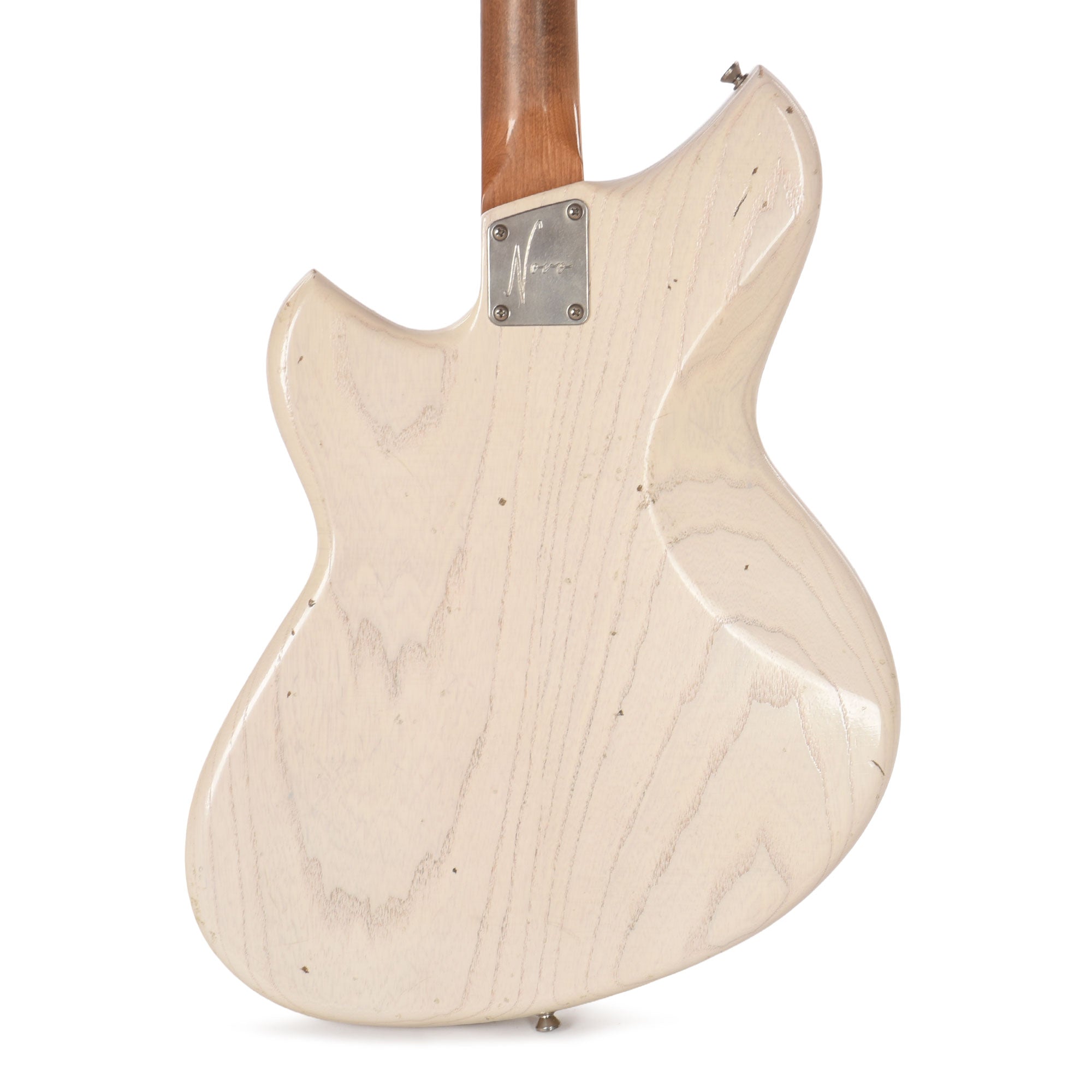 Novo Miris J Mary Kaye White Light Distress w/Fralin P-90 Pickups Electric Guitars / Solid Body