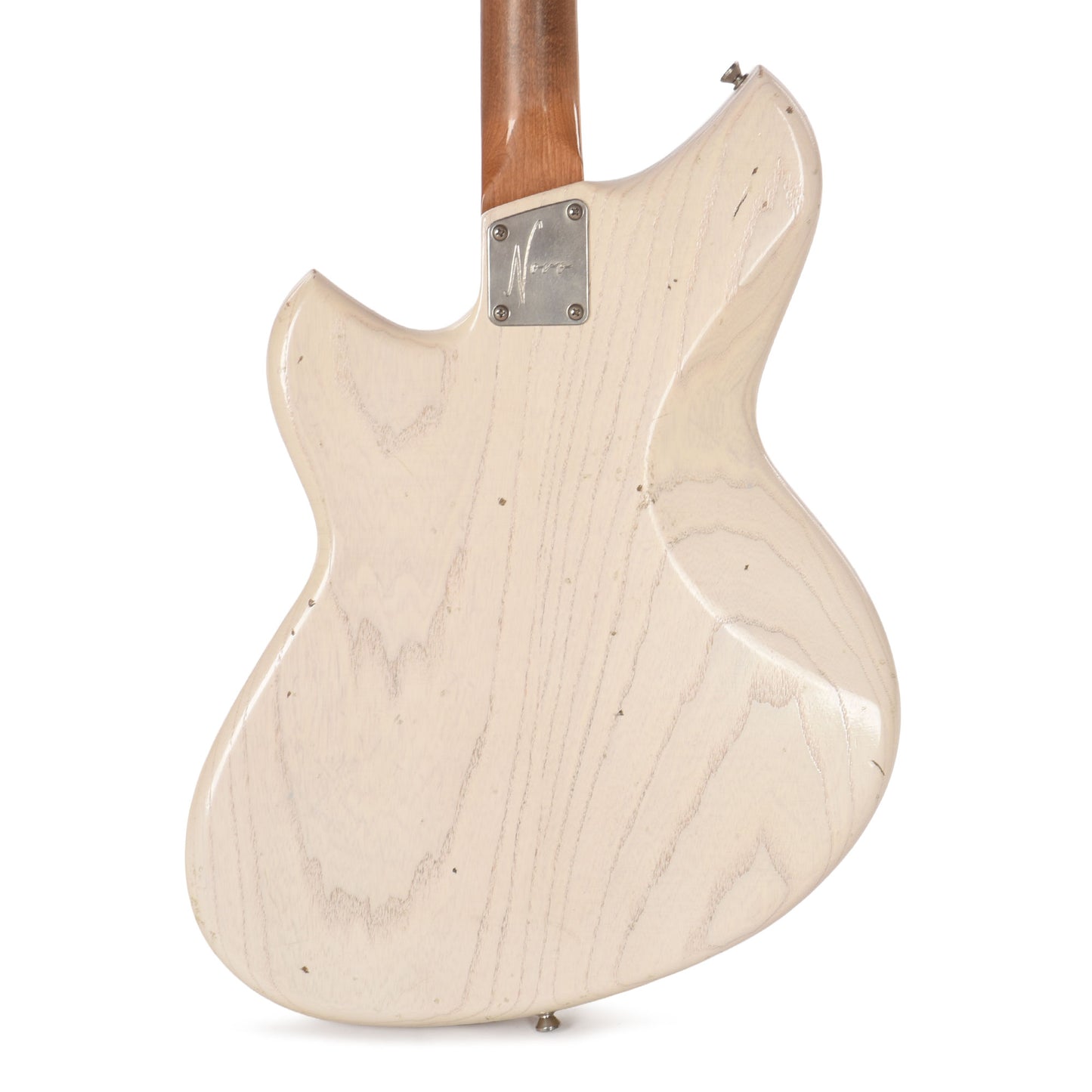 Novo Miris J Mary Kaye White Light Distress w/Fralin P-90 Pickups Electric Guitars / Solid Body