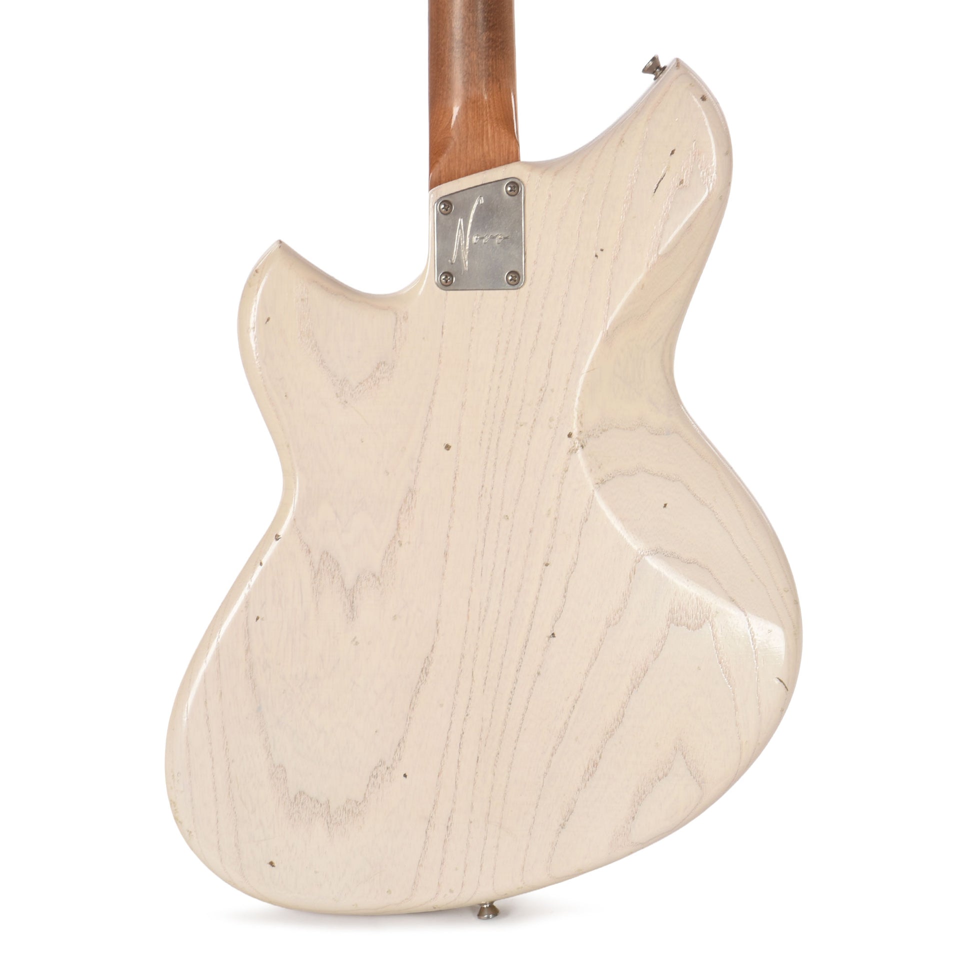 Novo Miris J Mary Kaye White Light Distress w/Fralin P-90 Pickups Electric Guitars / Solid Body