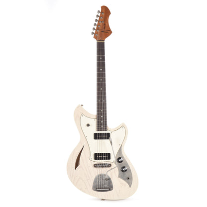 Novo Miris J Mary Kaye White Light Distress w/Fralin P-90 Pickups Electric Guitars / Solid Body