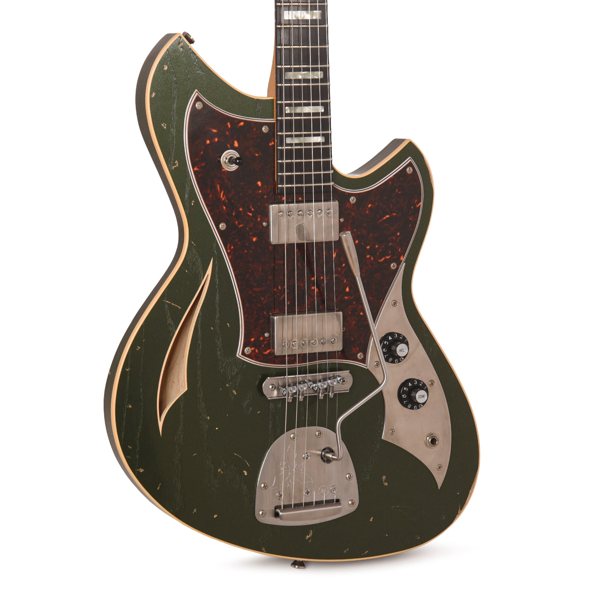 Novo Miris JHH Light Distress Cadillac Green w/Fralin Pure PAF Humbuckers Electric Guitars / Solid Body