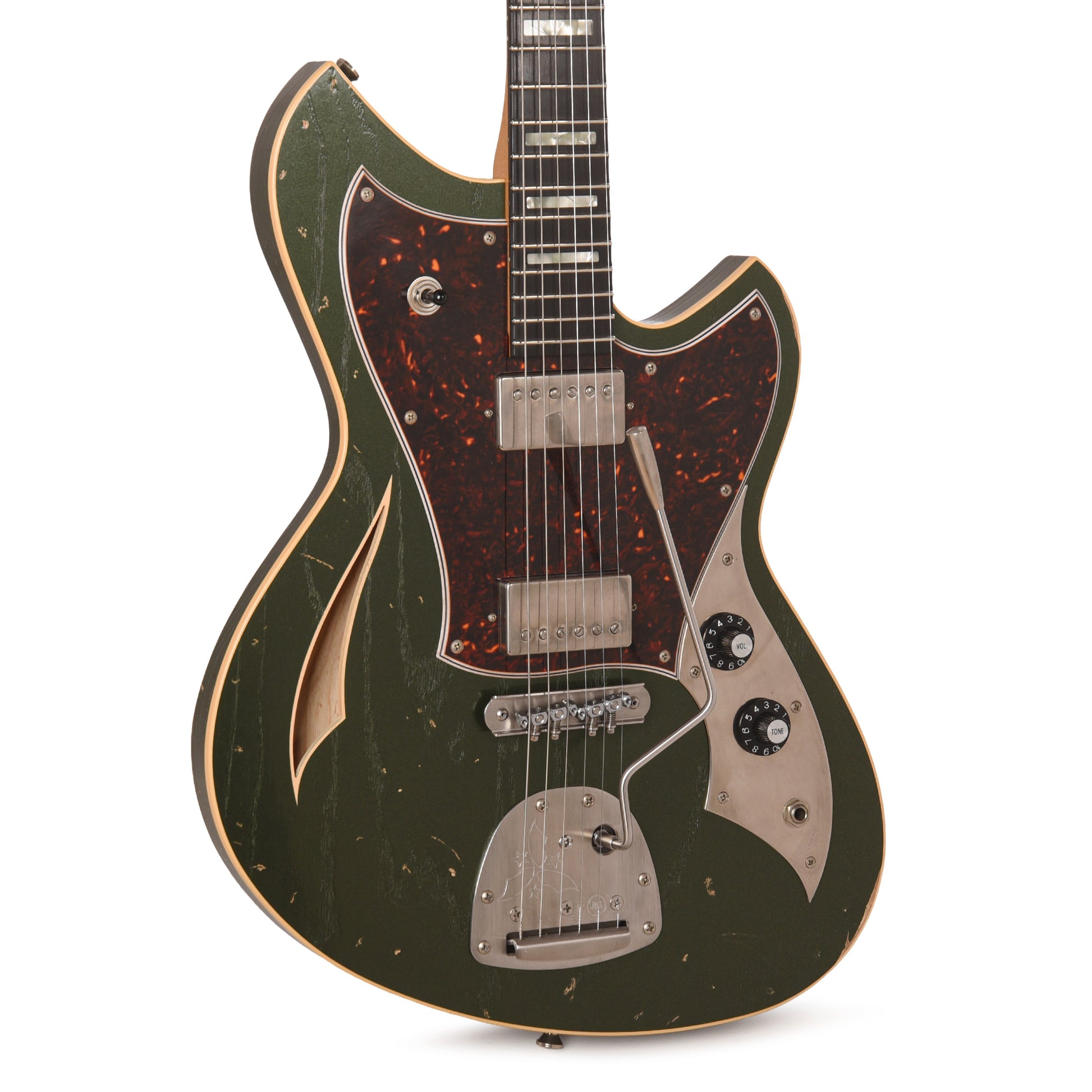 Novo Miris JHH Light Distress Cadillac Green w/Fralin Pure PAF Humbuckers Electric Guitars / Solid Body