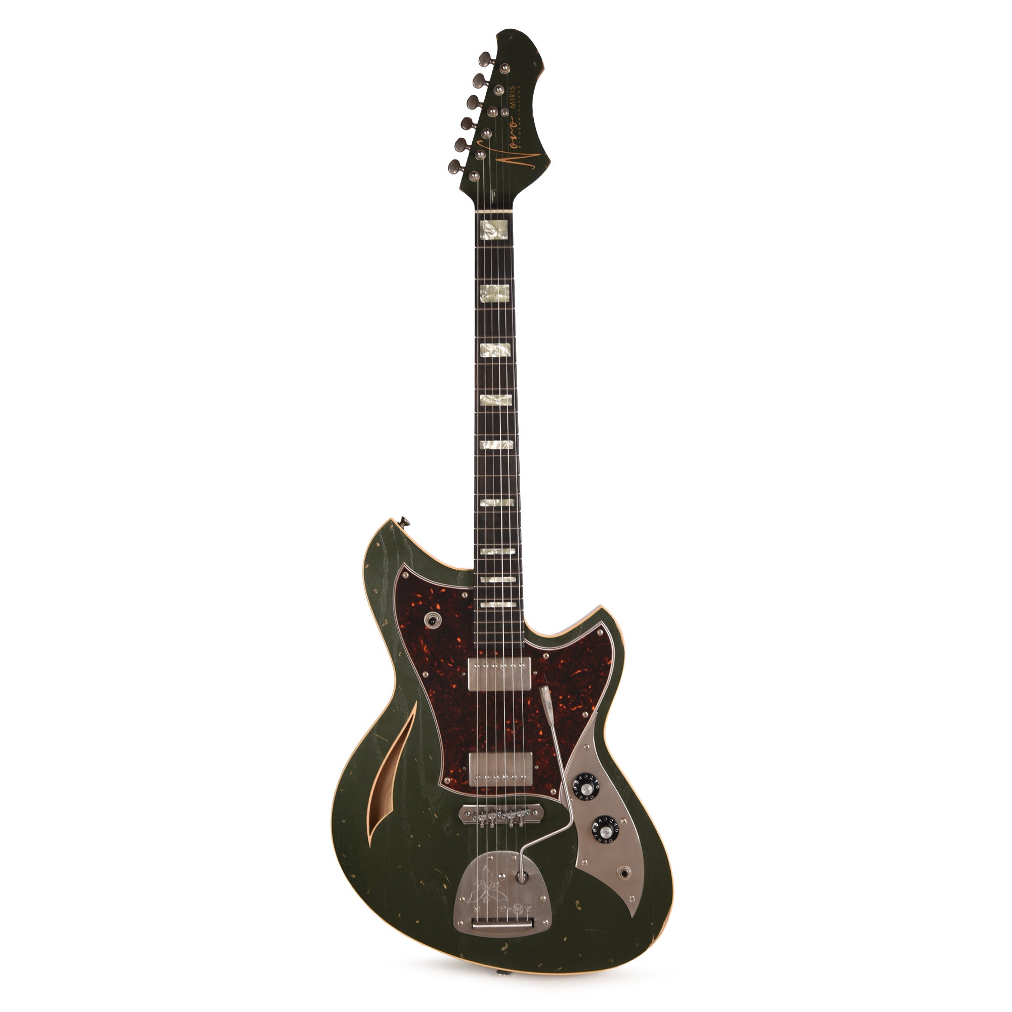 Novo Miris JHH Light Distress Cadillac Green w/Fralin Pure PAF Humbuckers Electric Guitars / Solid Body