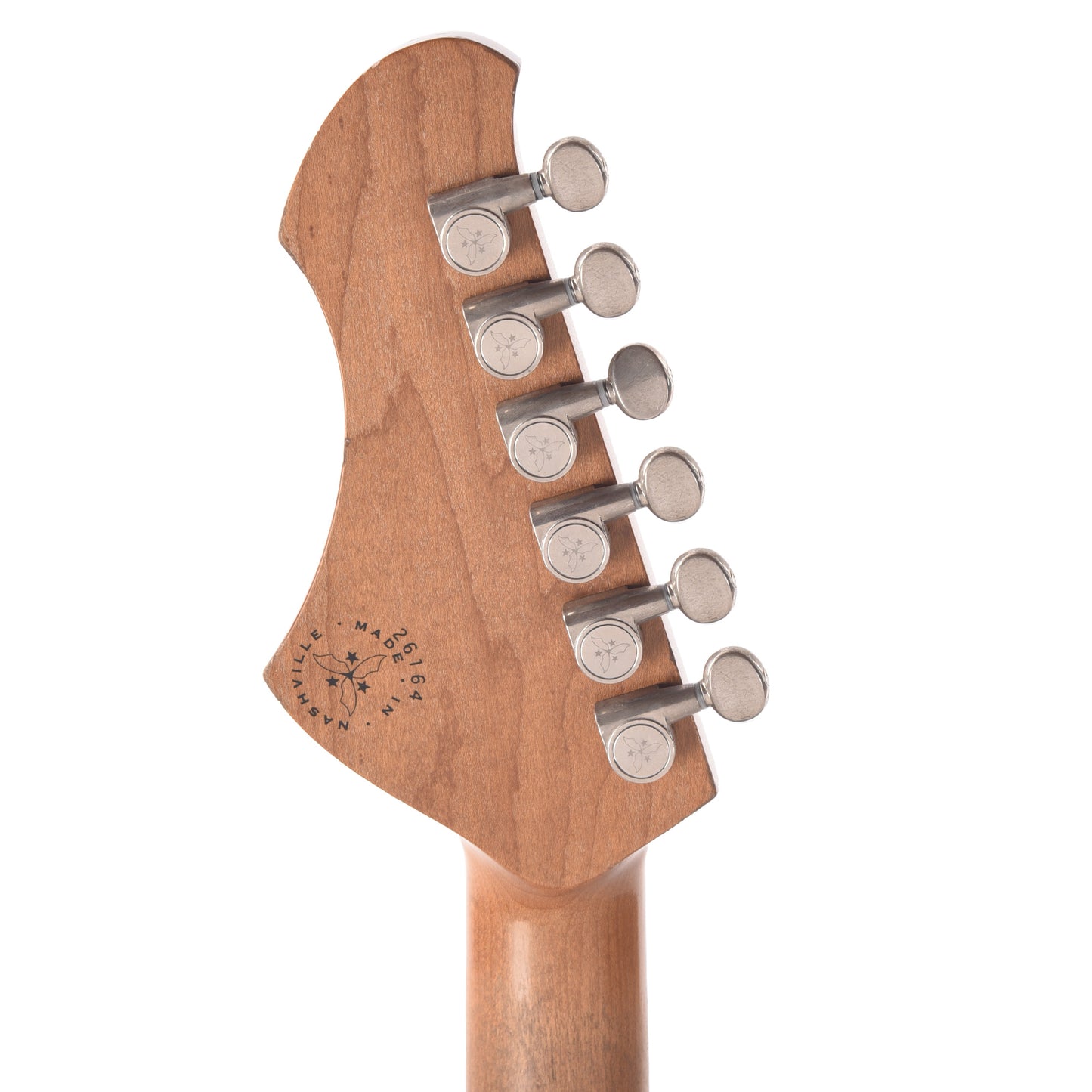 Novo Miris JHH Light Distress Royal Olive Burst w/Fralin Pure PAFs & Matching Headstock Electric Guitars / Solid Body