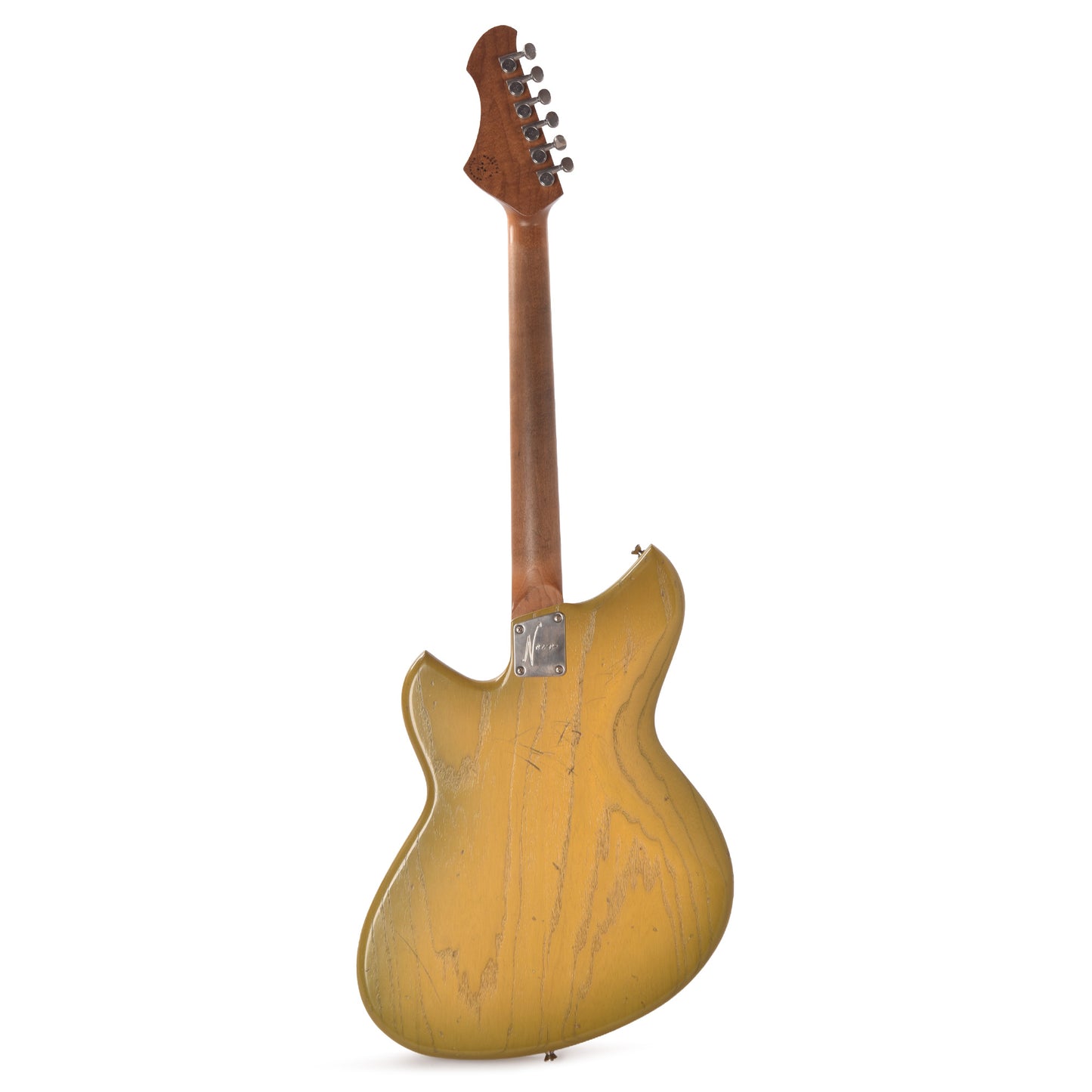 Novo Miris JHH Light Distress Royal Olive Burst w/Fralin Pure PAFs & Matching Headstock Electric Guitars / Solid Body