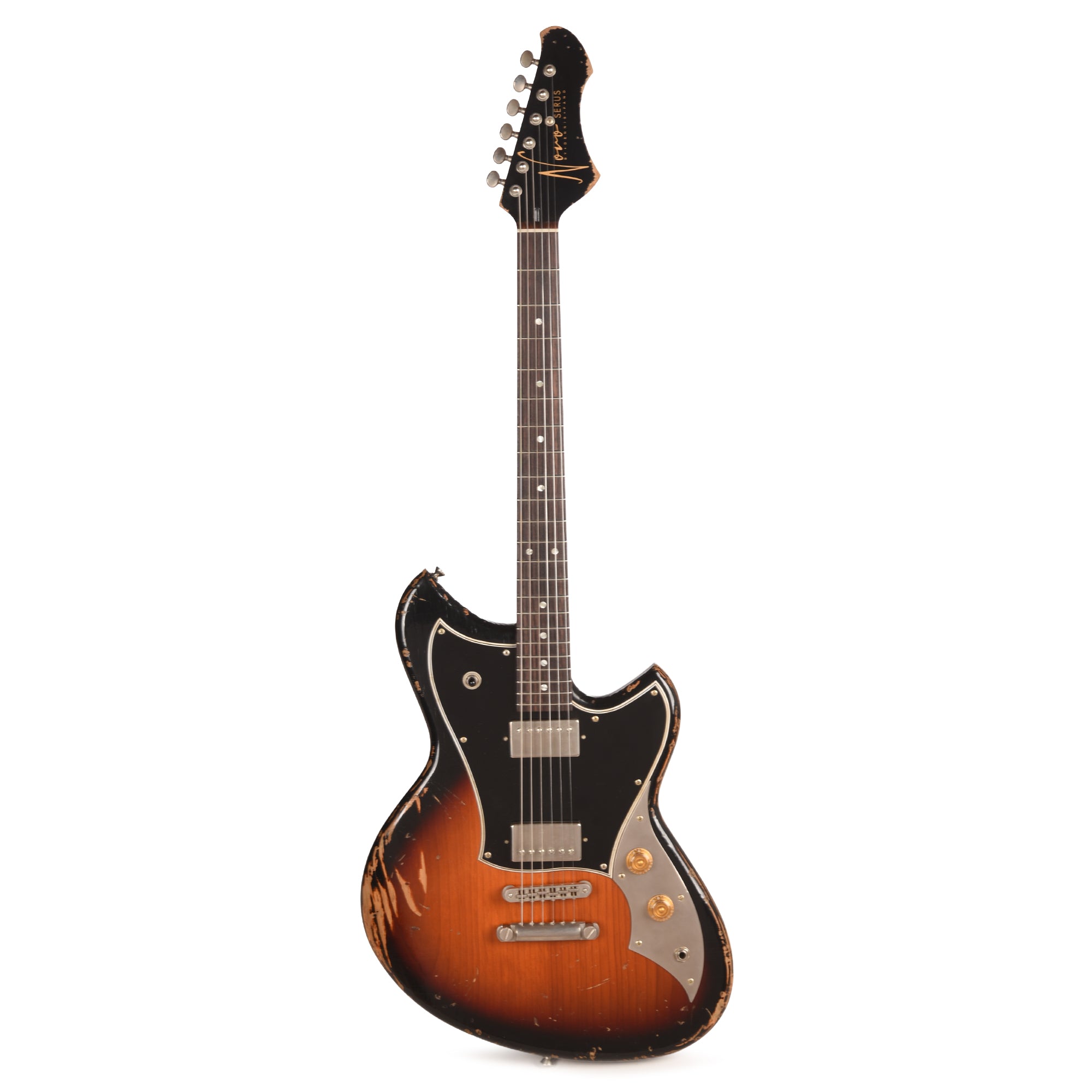 Novo Serus H2 Custom Firebird Burst Medium Distress w/Fralin Pure PAF Humbuckers Electric Guitars / Solid Body