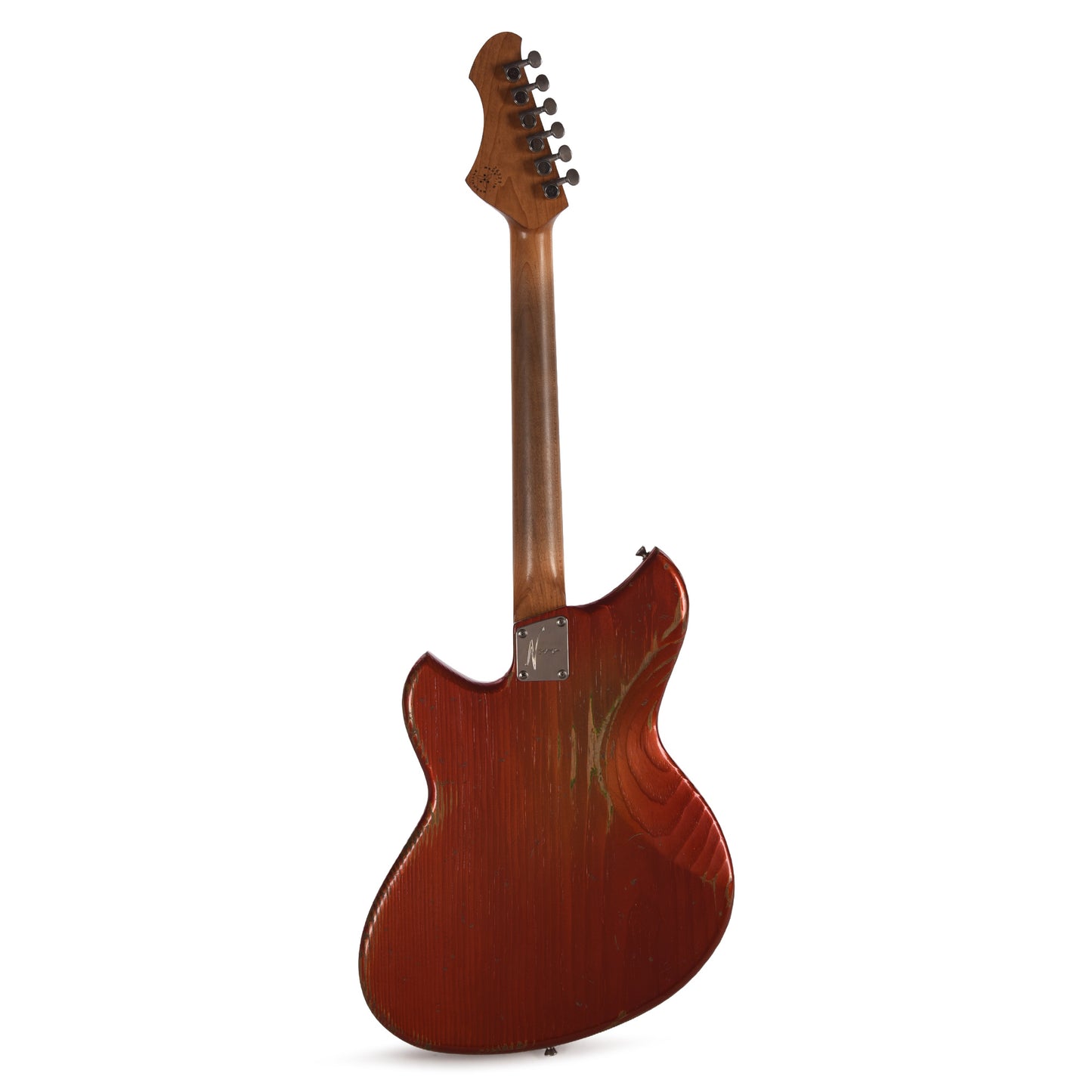 Novo Serus H2 Faded Sparkling Burgundy Medium Distress w/ Fralin Modern PAF Pickups Electric Guitars / Solid Body