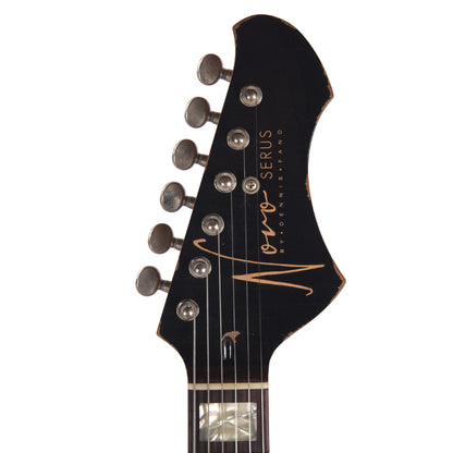 Novo Serus H2 Faded Sparkling Burgundy Medium Distress w/ Fralin Modern PAF Pickups Electric Guitars / Solid Body