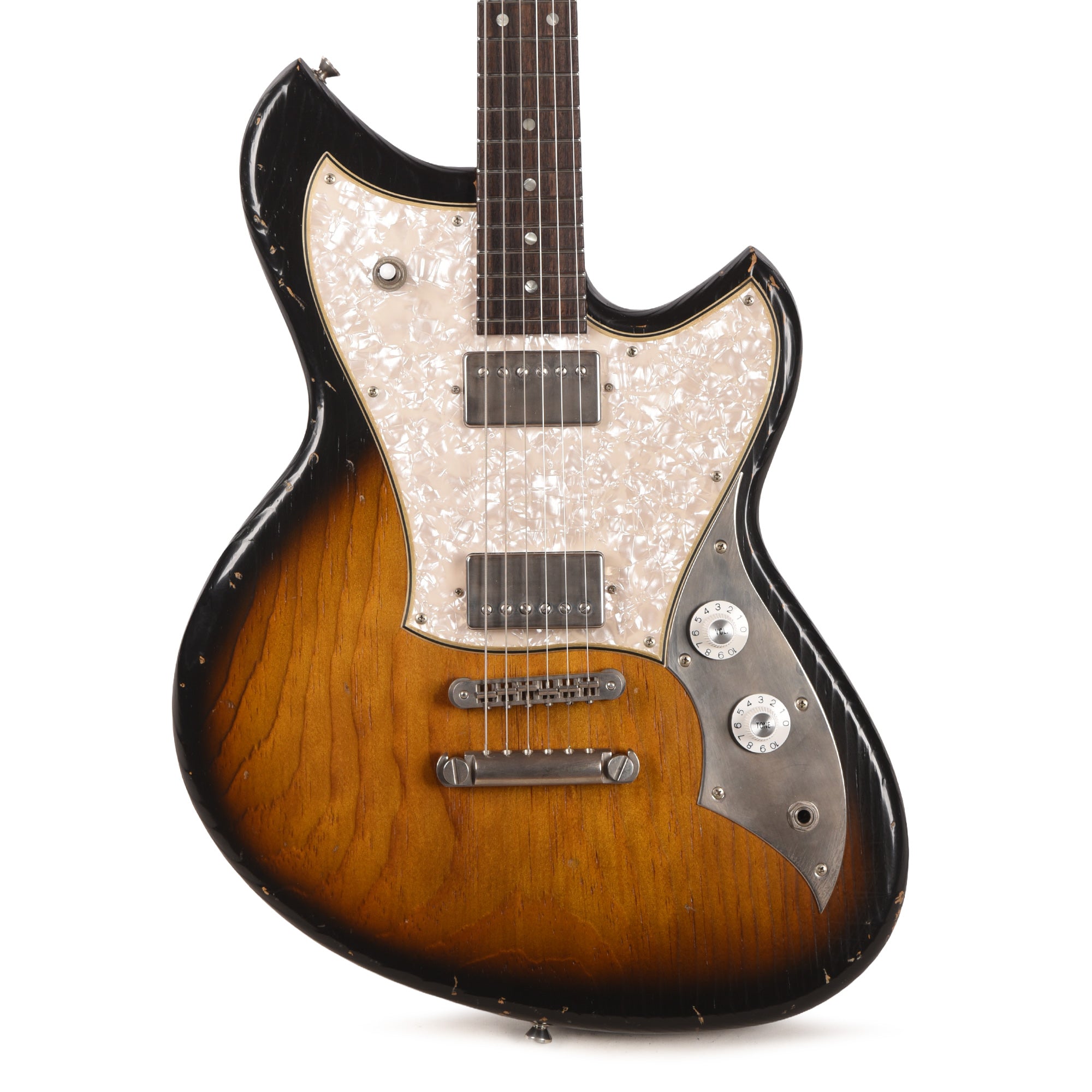 Novo Serus H2 Light Distress 2-Tone Burst w/Fralin Pure PAFs Electric Guitars / Solid Body