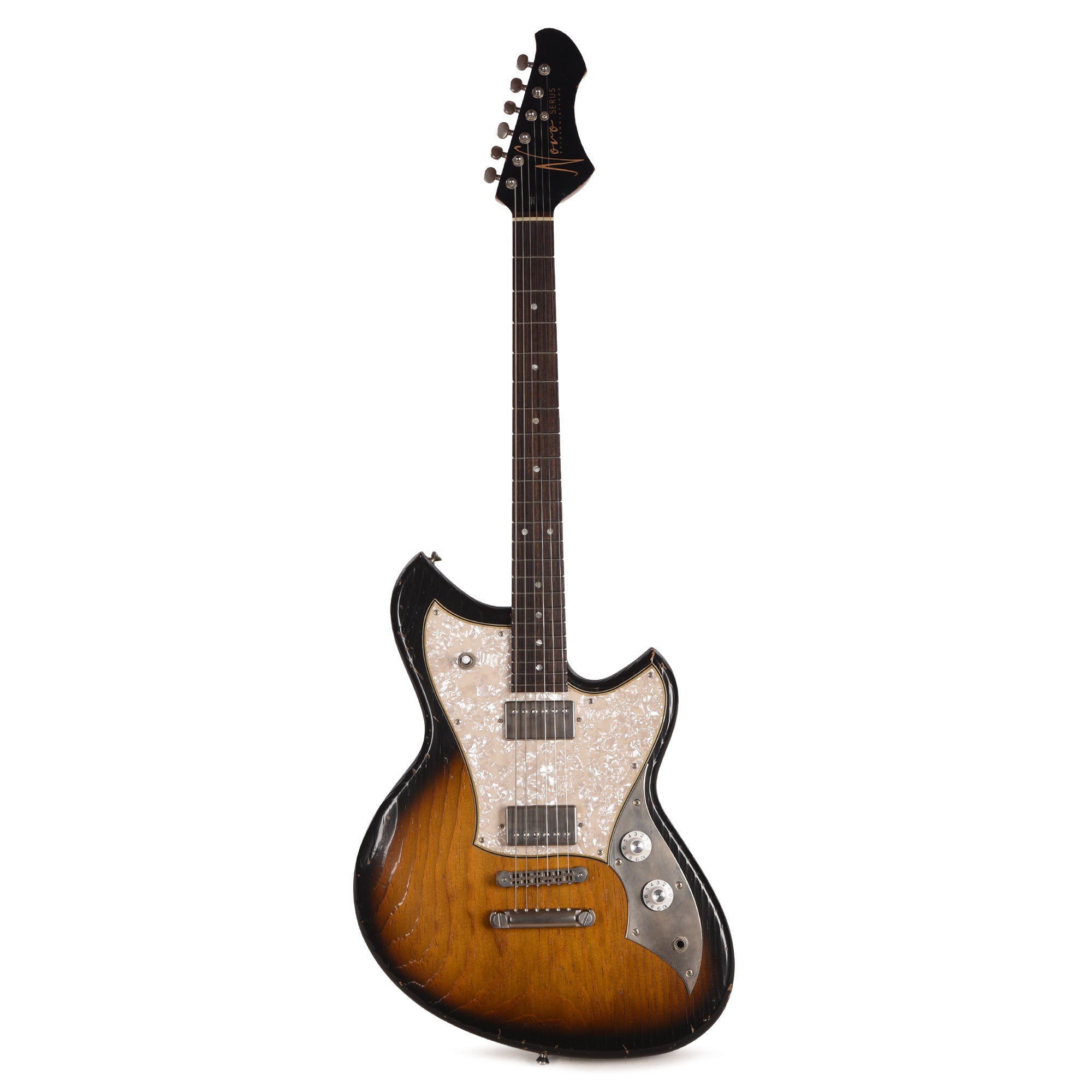 Novo Serus H2 Light Distress 2-Tone Burst w/Fralin Pure PAFs Electric Guitars / Solid Body