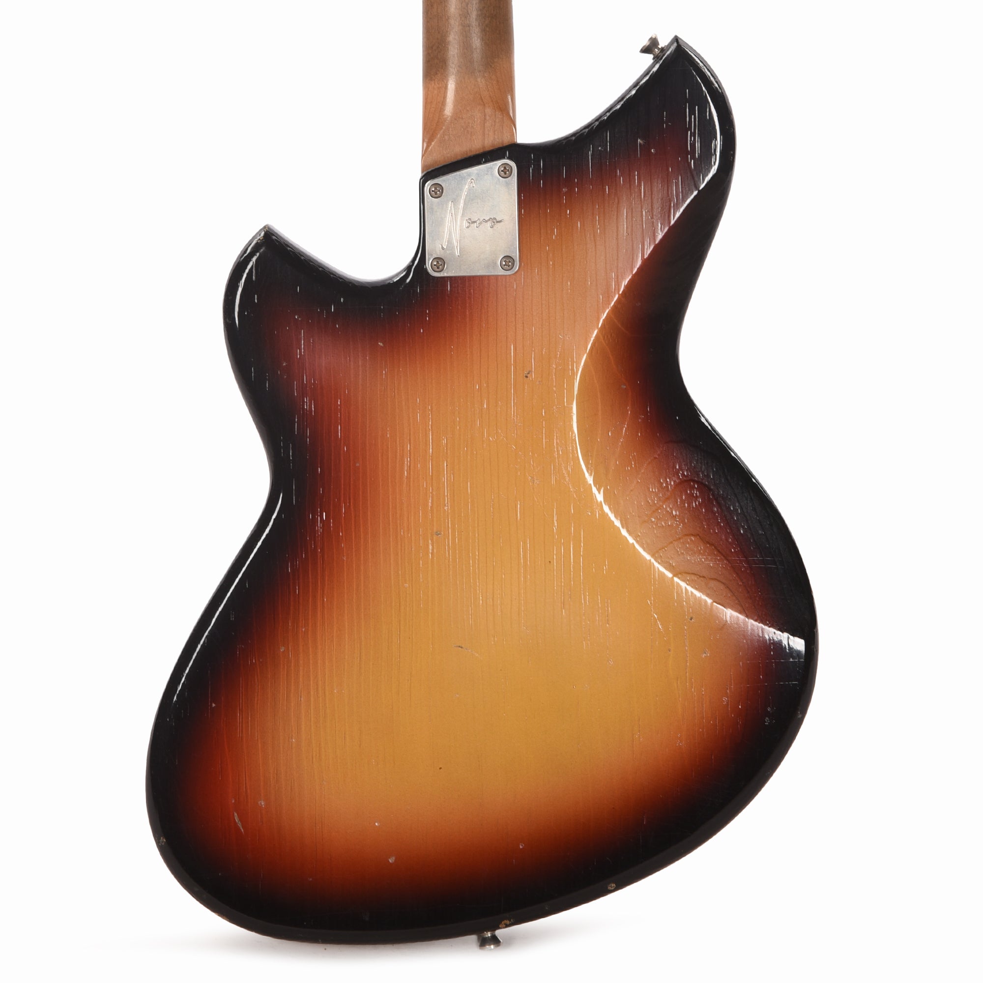 Novo Serus J '64 3-Tone Burst Light Distress w/Fralin P-90 Pickups Electric Guitars / Solid Body