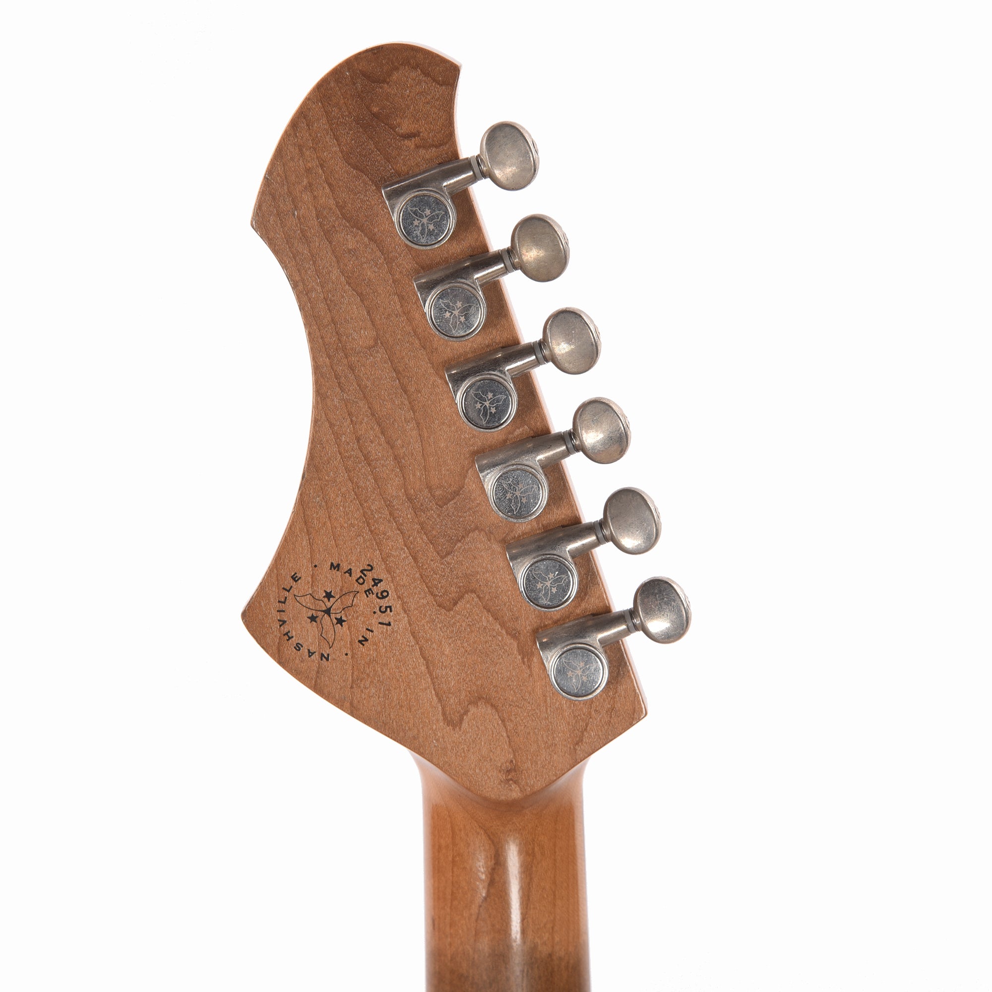 Novo Serus J '64 3-Tone Burst Light Distress w/Fralin P-90 Pickups Electric Guitars / Solid Body