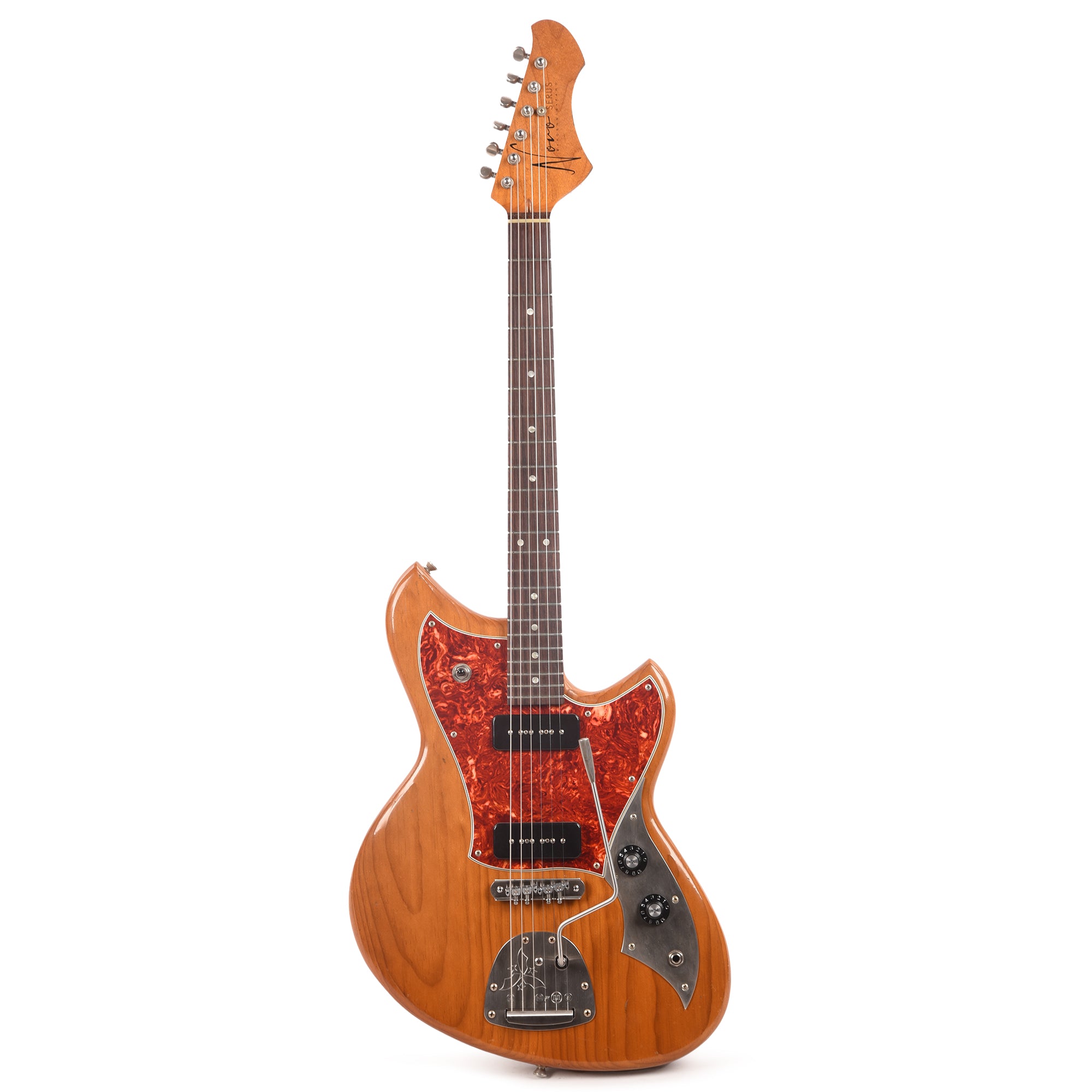 Novo Serus J Amber Light Distress w/Fralin P-90 Pickups Electric Guitars / Solid Body