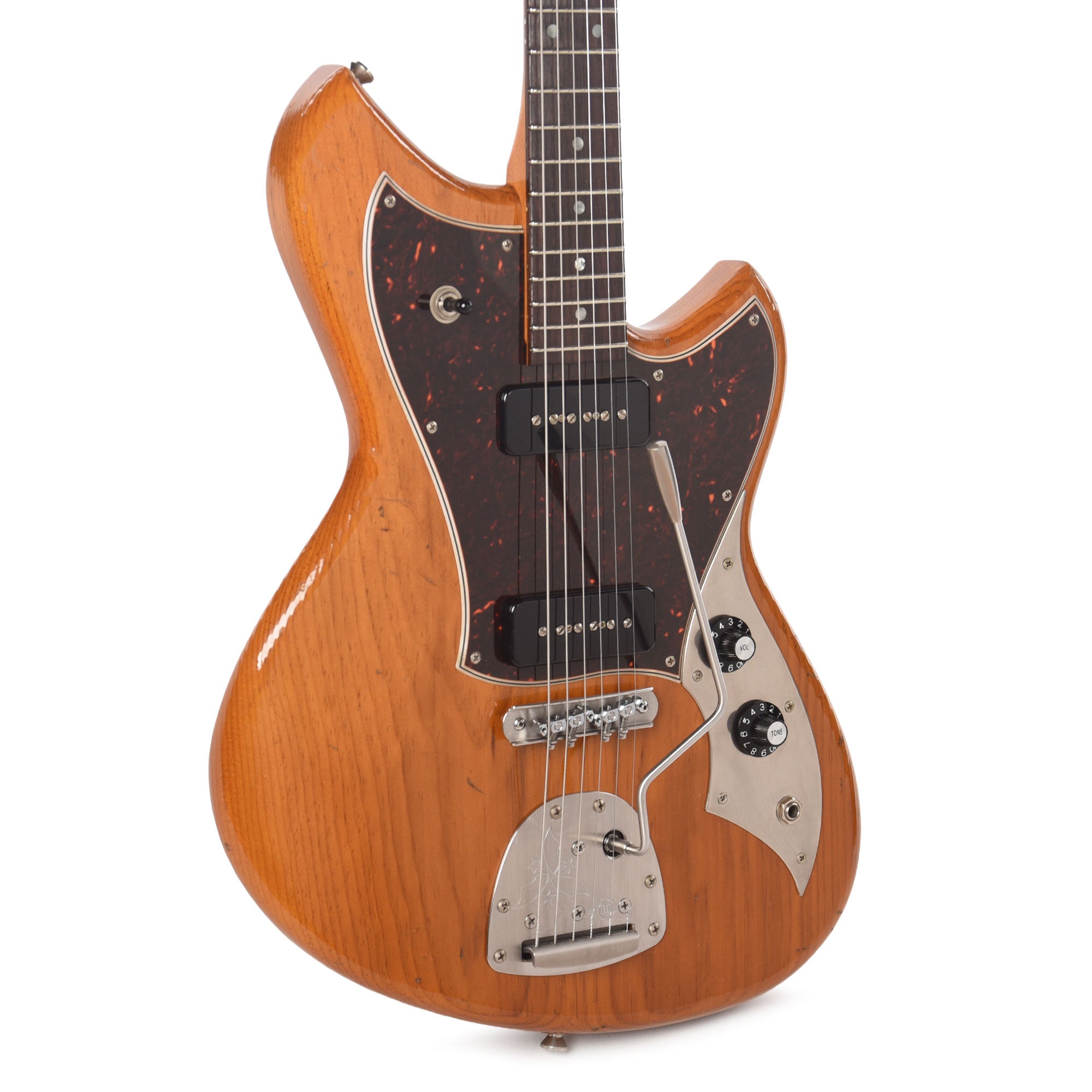 Novo Serus J Amber Light Distress w/Fralin P-90 Pickups Electric Guitars / Solid Body