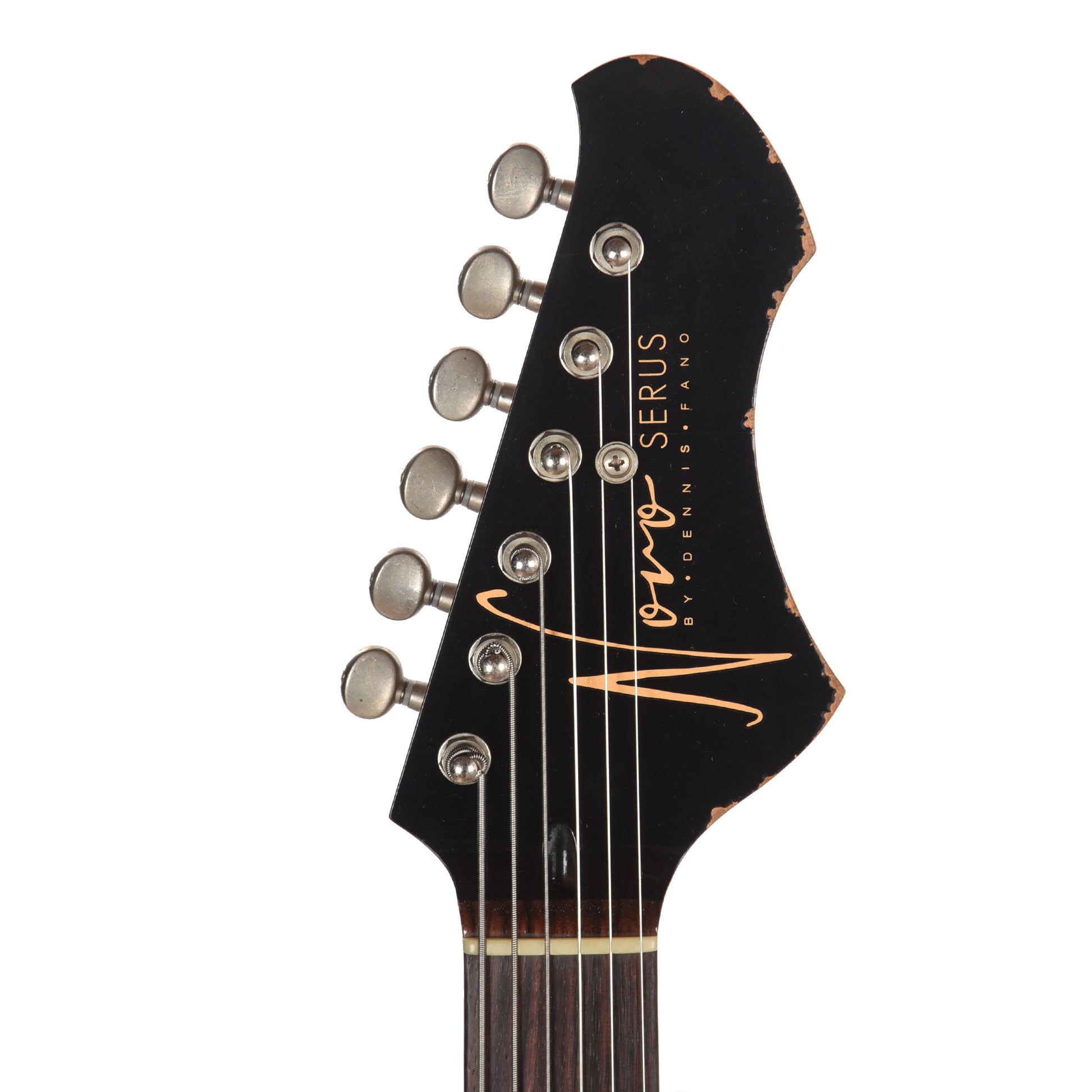 Novo Serus J Baritone Inca Burst Light Distress w/Lollar Mini-Broilers Electric Guitars / Solid Body