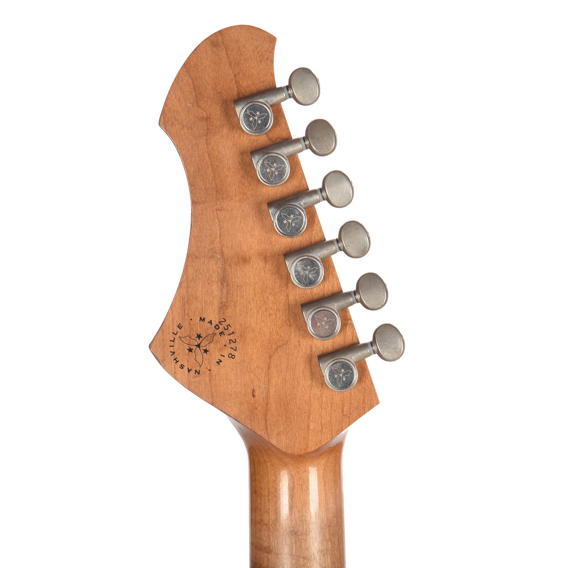 Novo Serus J Baritone Inca Burst Light Distress w/Lollar Mini-Broilers Electric Guitars / Solid Body