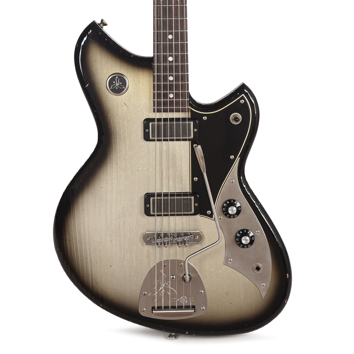 Novo Serus J Baritone Inca Burst Light Distress w/Lollar Mini-Broilers Electric Guitars / Solid Body
