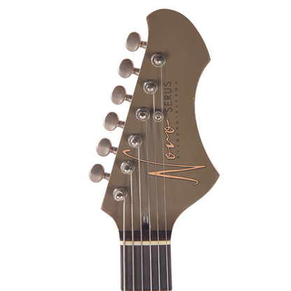 Novo Serus J Baritone Wrapped In Grey Light Distress w/Lollar Mini-Broilers Electric Guitars / Solid Body