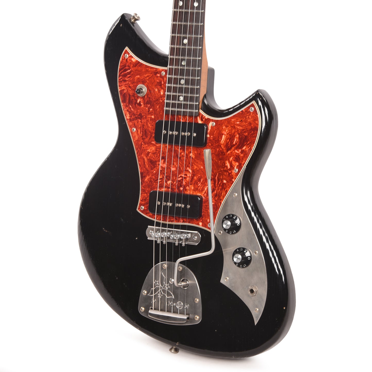 Novo Serus J Bull Black Light Distress w/Fralin P-90 Pickups Electric Guitars / Solid Body
