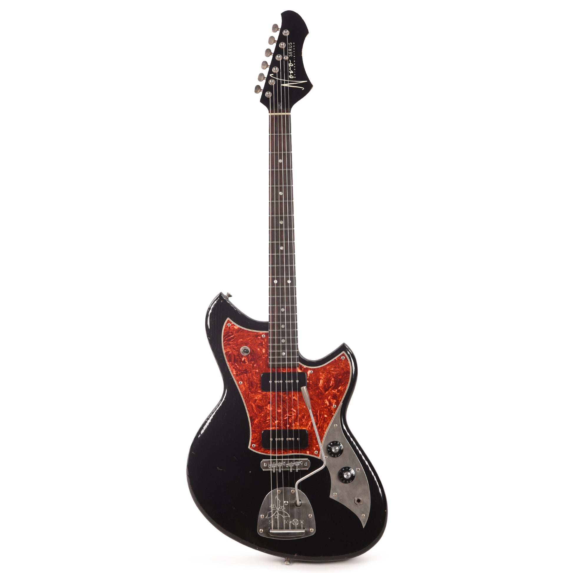 Novo Serus J Bull Black Light Distress w/Fralin P-90 Pickups Electric Guitars / Solid Body