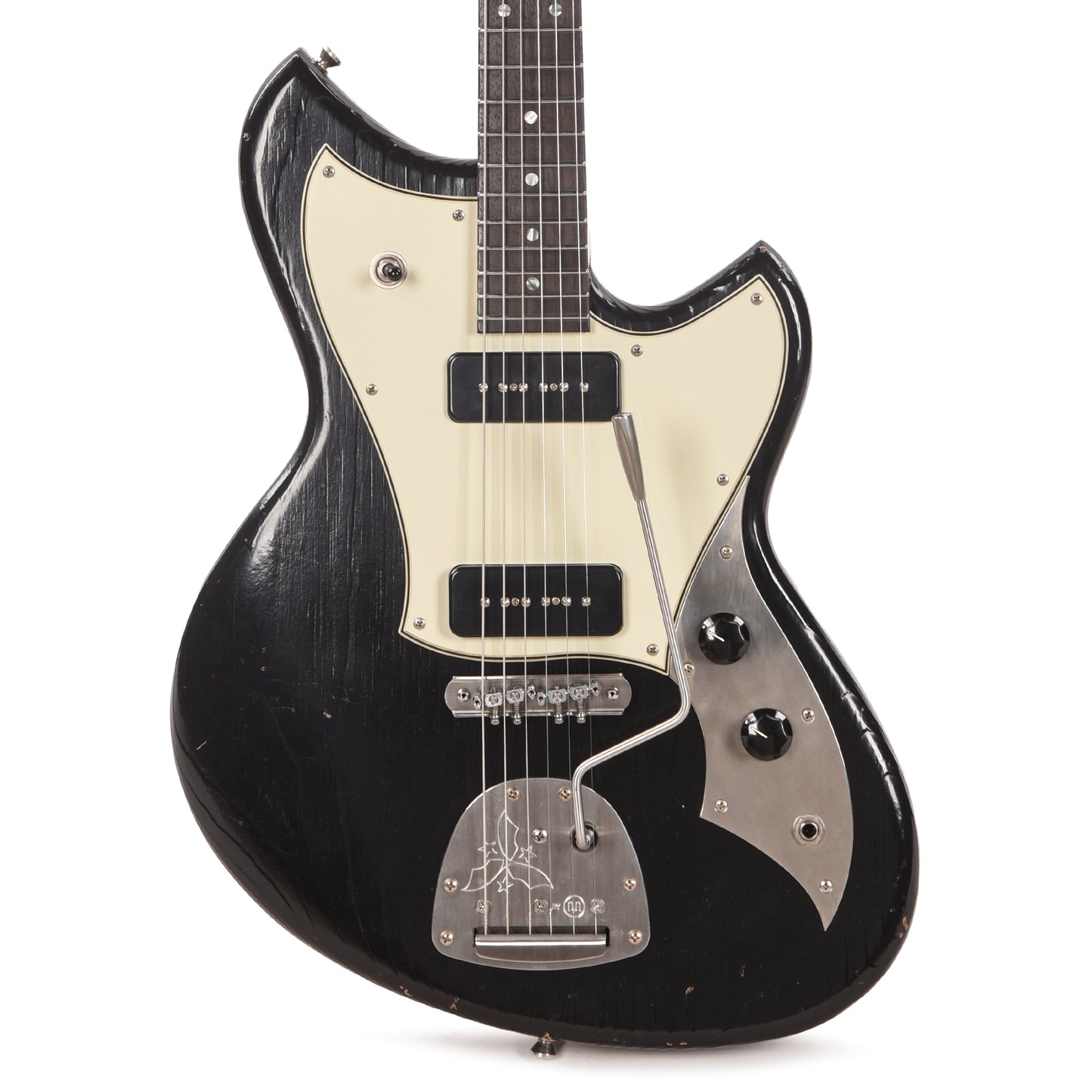 Novo Serus J Bull Black Light Distress w/Fralin P-90 Pickups Electric Guitars / Solid Body
