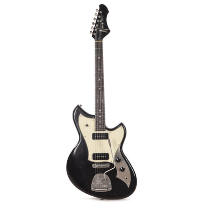 Novo Serus J Bull Black Light Distress w/Fralin P-90 Pickups Electric Guitars / Solid Body