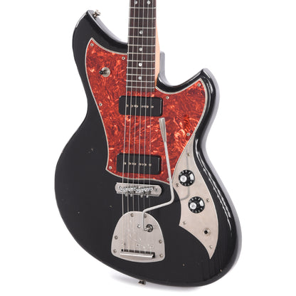 Novo Serus J Bull Black Light Relic w/Fralin P-90 Pickups Electric Guitars / Solid Body
