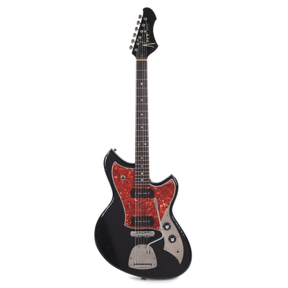 Novo Serus J Bull Black Light Relic w/Fralin P-90 Pickups Electric Guitars / Solid Body