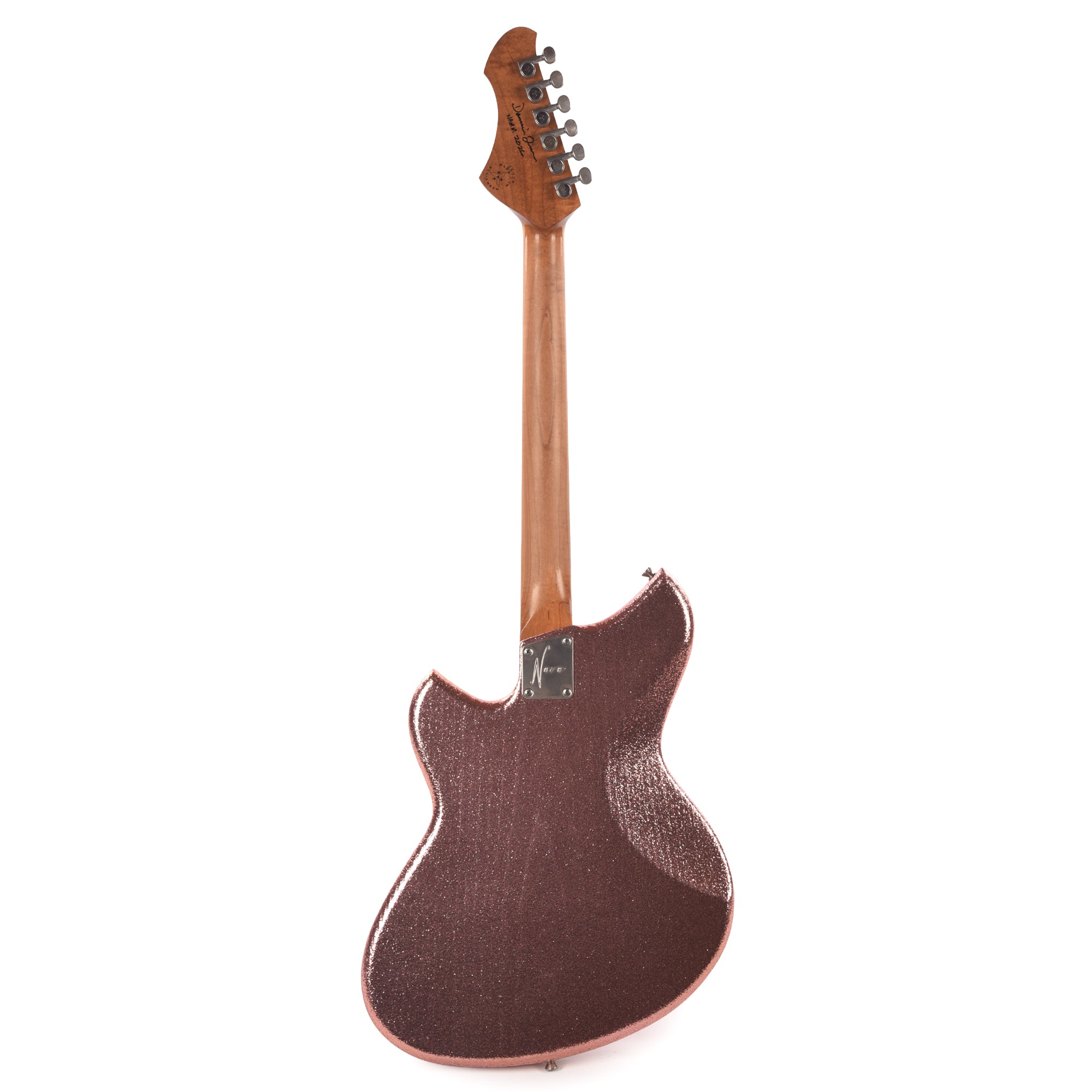 Novo Serus J Burgundy Sparkle Extra Light Distress w/Lollar Firebird Pickups (Displayed at NAMM 2026, Signed by Dennis Fano) Electric Guitars / Solid Body