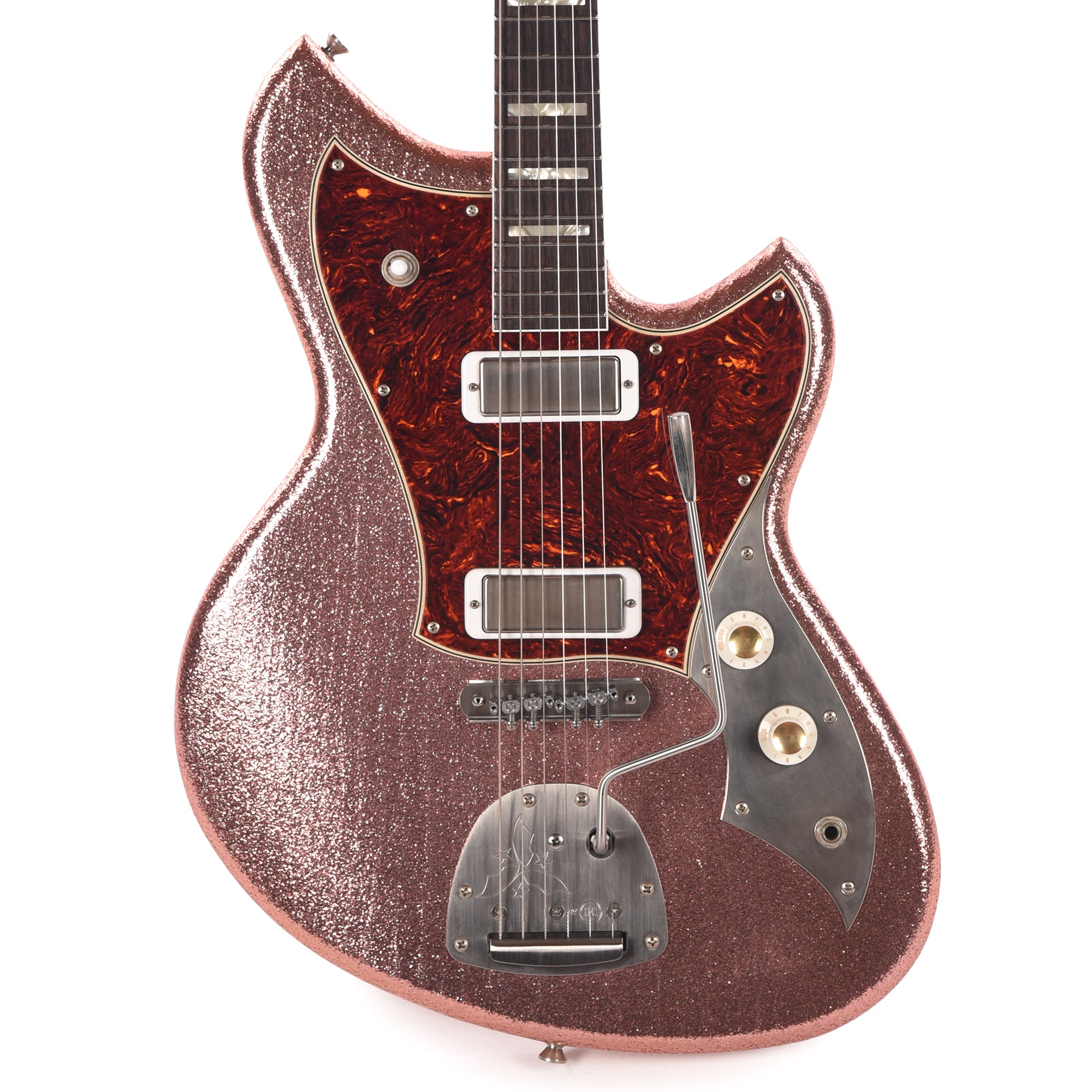 Novo Serus J Burgundy Sparkle Extra Light Distress w/Lollar Firebird Pickups (Displayed at NAMM 2026, Signed by Dennis Fano) Electric Guitars / Solid Body