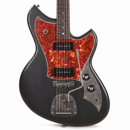 Novo Serus J Charcoal Frost Light Distress w/Fralin P-90 Pickups Electric Guitars / Solid Body
