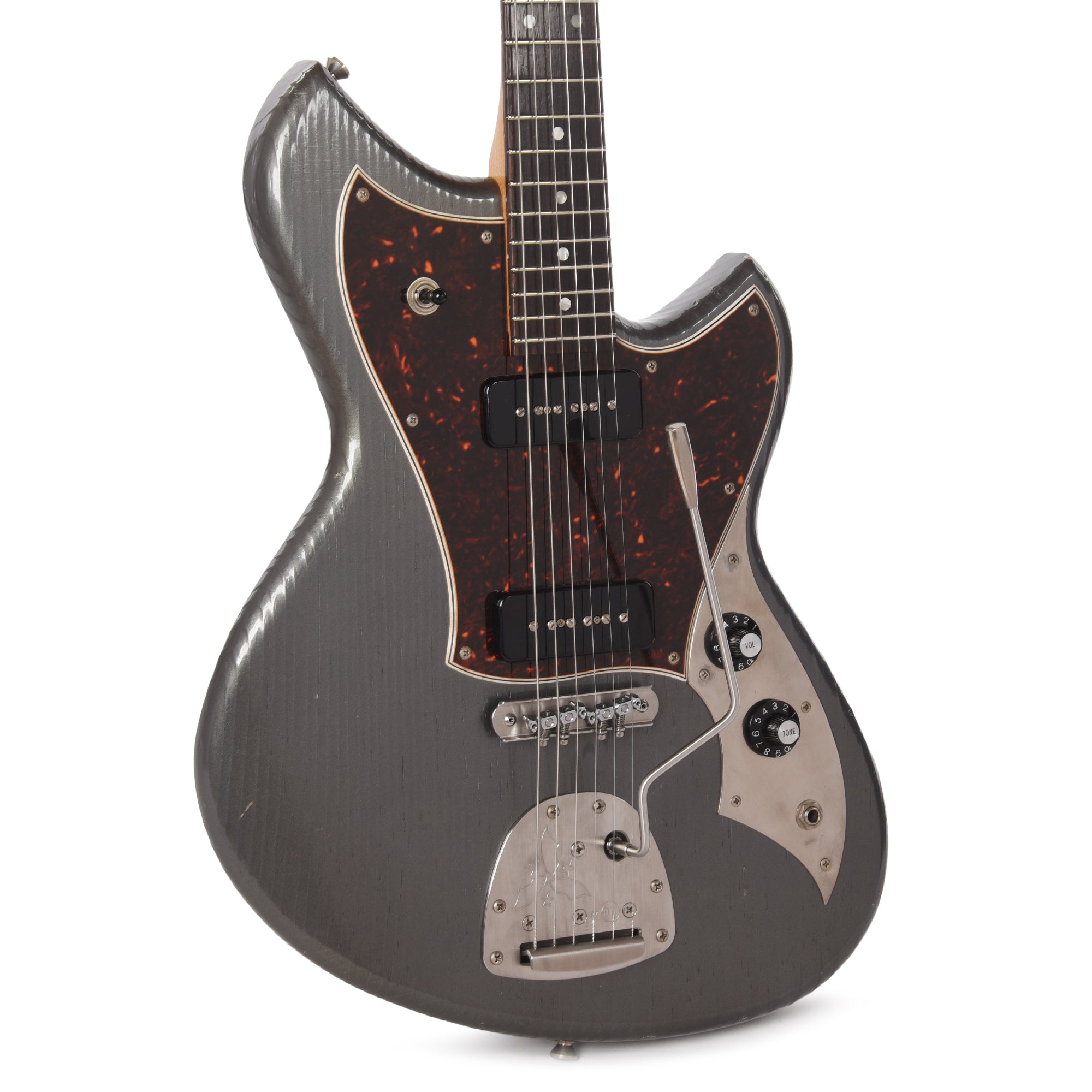 Novo Serus J Charcoal Frost Light Distress w/Fralin P-90 Pickups Electric Guitars / Solid Body