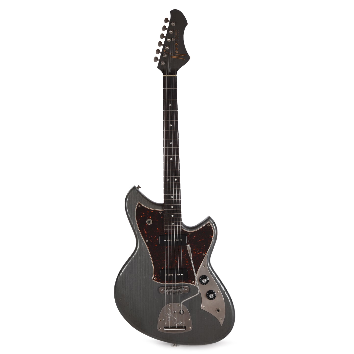 Novo Serus J Charcoal Frost Light Distress w/Fralin P-90 Pickups Electric Guitars / Solid Body