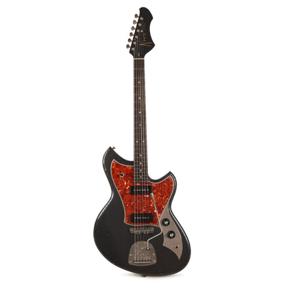 Novo Serus J Charcoal Frost Light Distress w/Fralin P-90 Pickups Electric Guitars / Solid Body