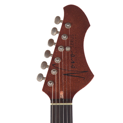 Novo Serus J Copper Sparkle Light Distress w/Fralin P-90s Electric Guitars / Solid Body