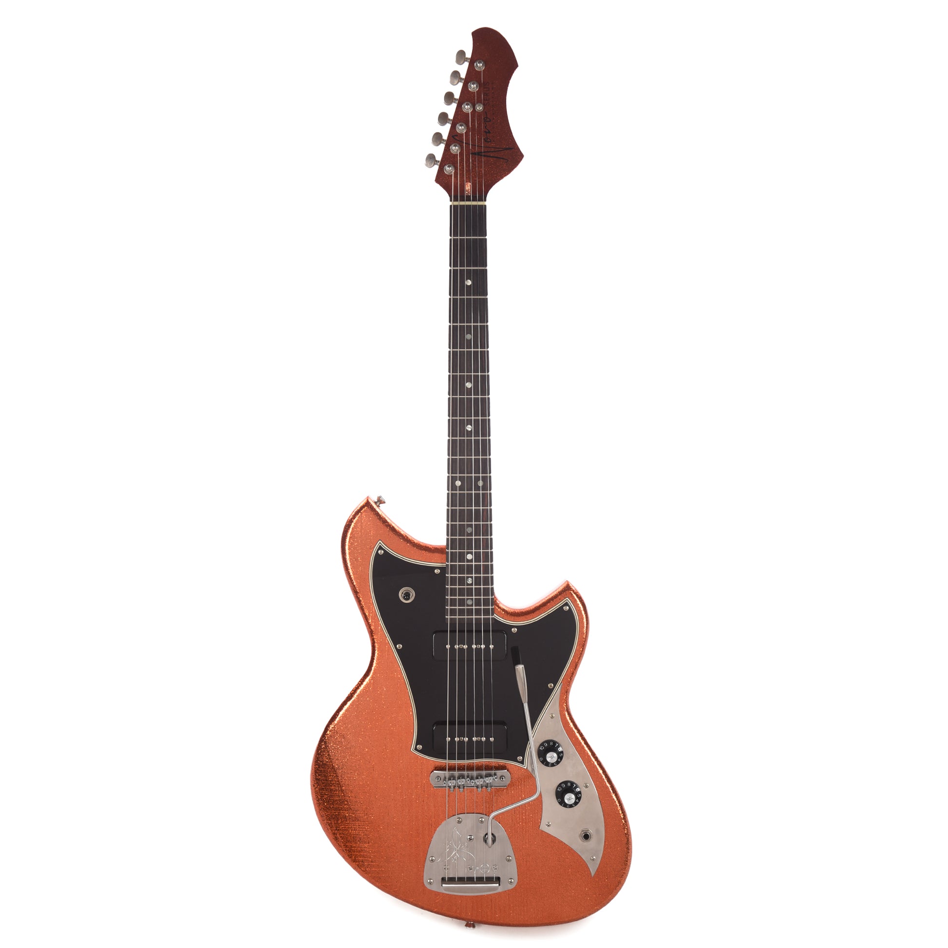 Novo Serus J Copper Sparkle Light Distress w/Fralin P-90s Electric Guitars / Solid Body