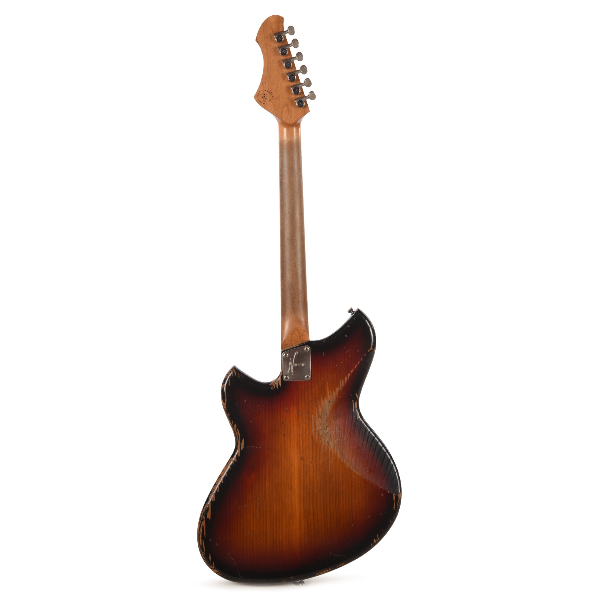 Novo Serus J HH Medium Distress 3-Tone Burst w/Lollar Lollartron Pickups Electric Guitars / Solid Body