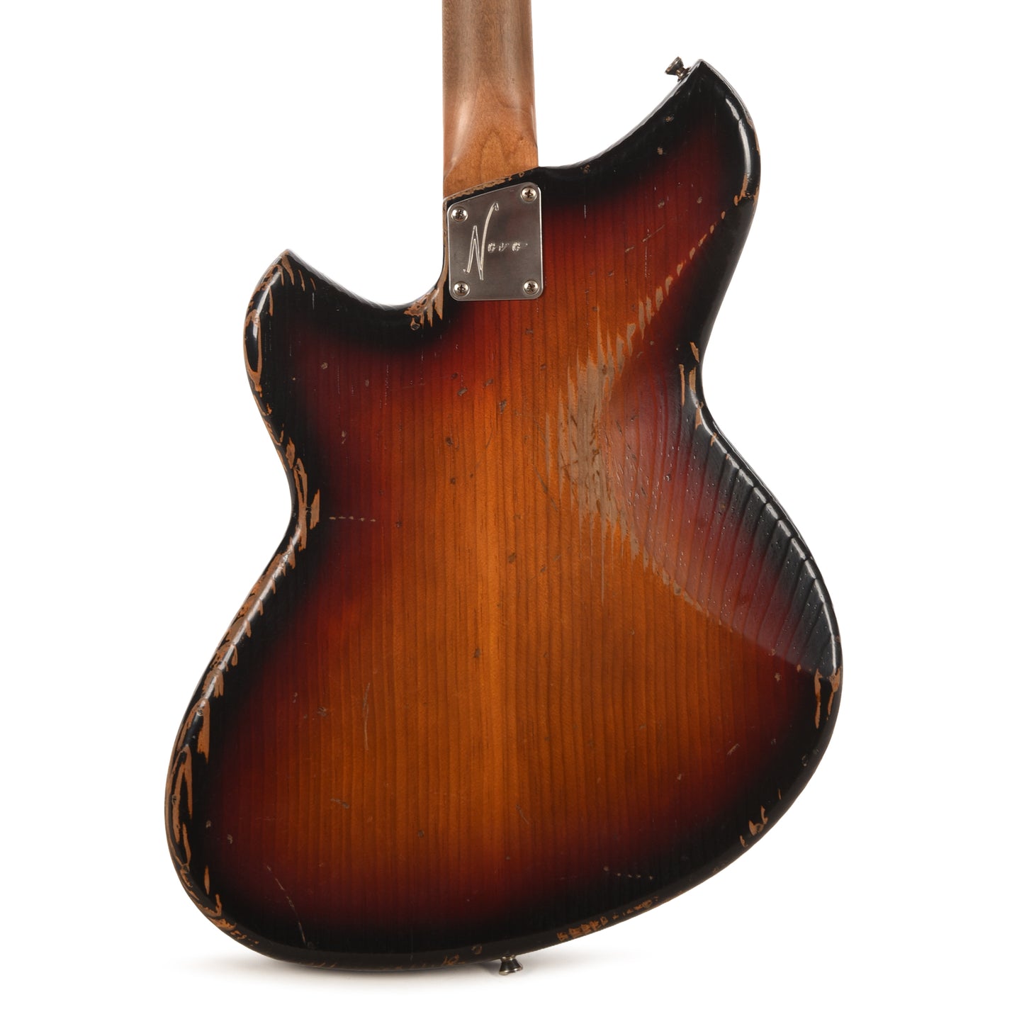 Novo Serus J HH Medium Distress 3-Tone Burst w/Lollar Lollartron Pickups Electric Guitars / Solid Body