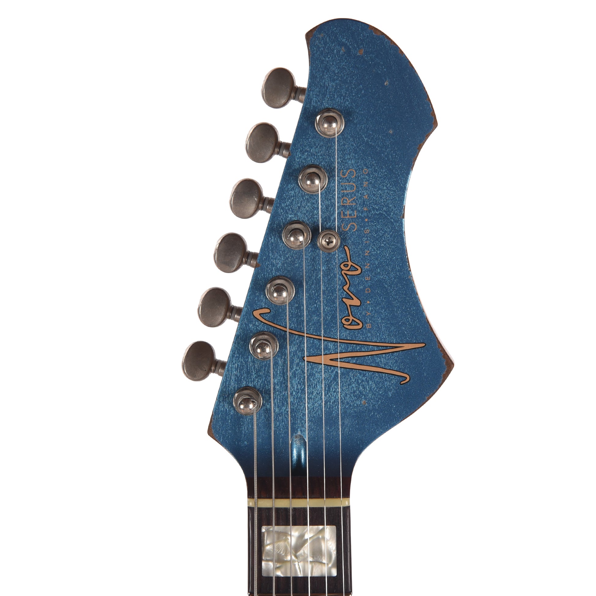 Novo Serus J Lake Sonic Burst Medium Distress w/ Lollar Firebird Pickups Electric Guitars / Solid Body