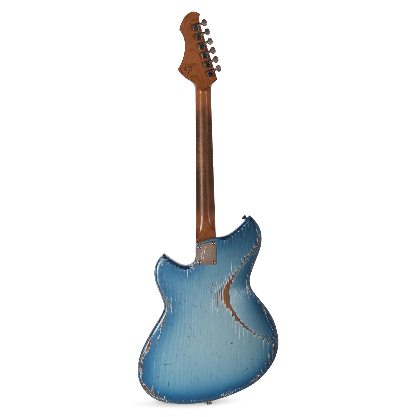Novo Serus J Lake Sonic Burst Medium Distress w/ Lollar Firebird Pickups Electric Guitars / Solid Body