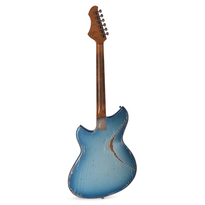 Novo Serus J Lake Sonic Burst Medium Distress w/ Lollar Firebird Pickups Electric Guitars / Solid Body