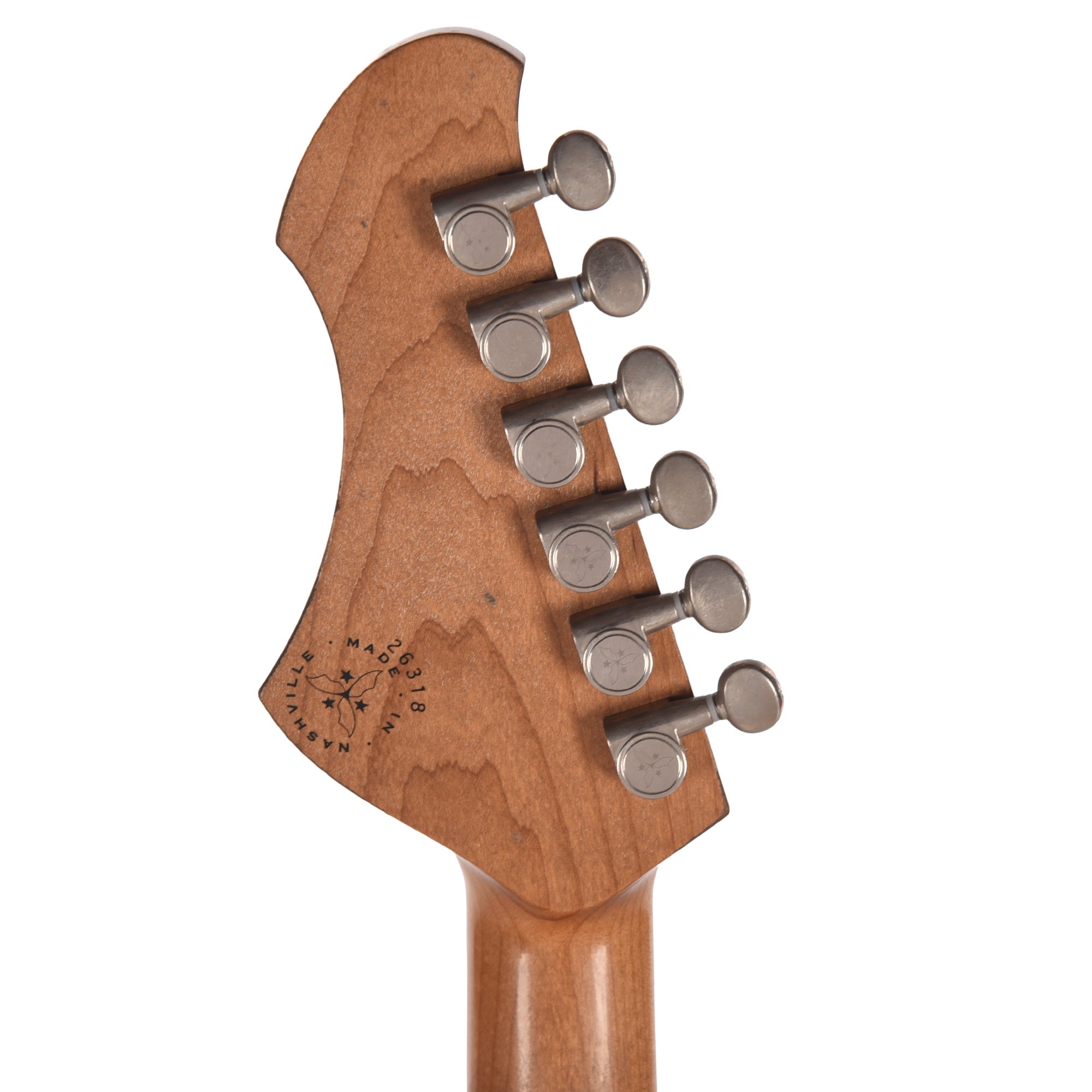 Novo Serus J Lake Sonic Burst Medium Distress w/ Lollar Firebird Pickups Electric Guitars / Solid Body